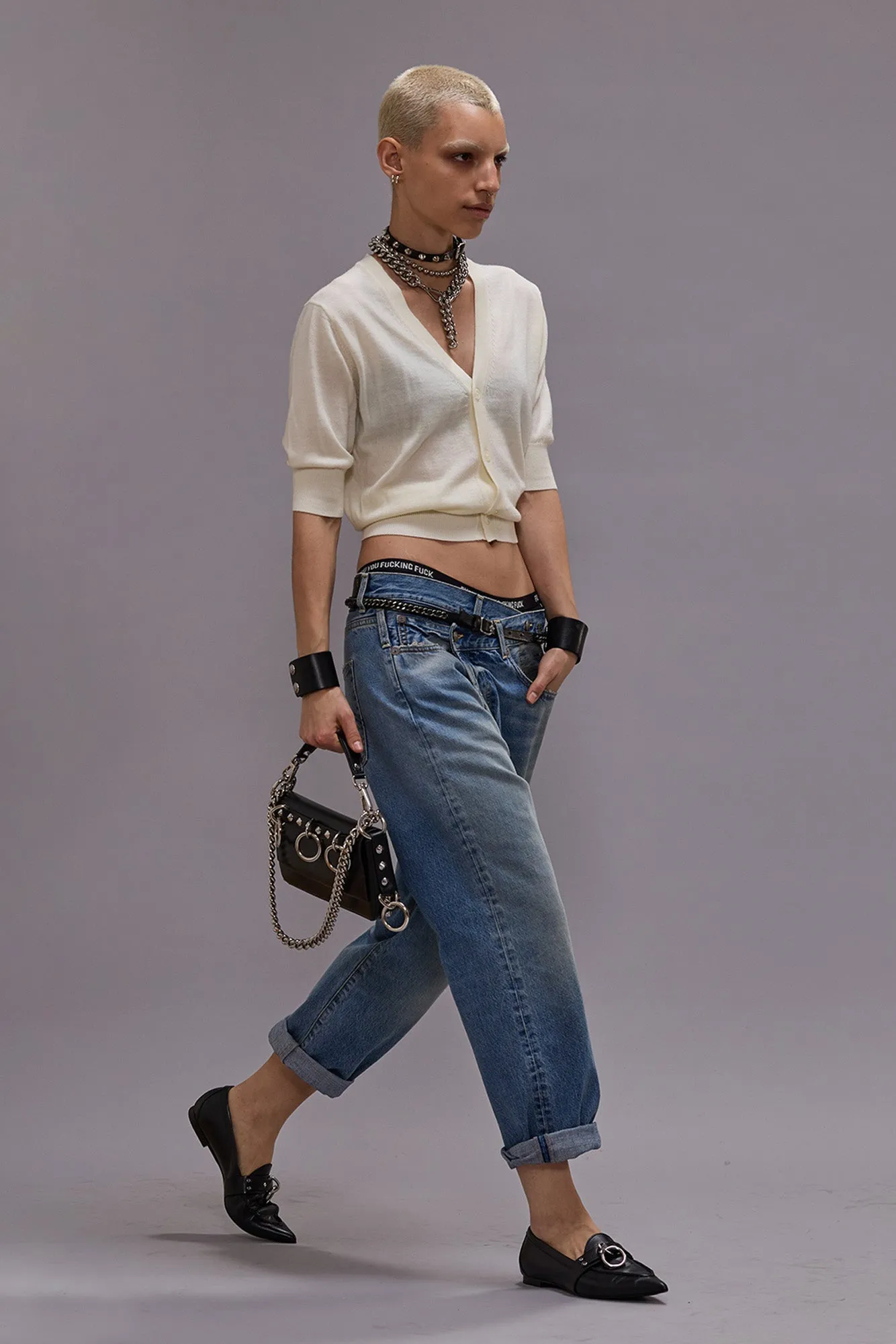 CROSSOVER JEAN - MERRIN BLUE sold by R13 product image thumbnail 2