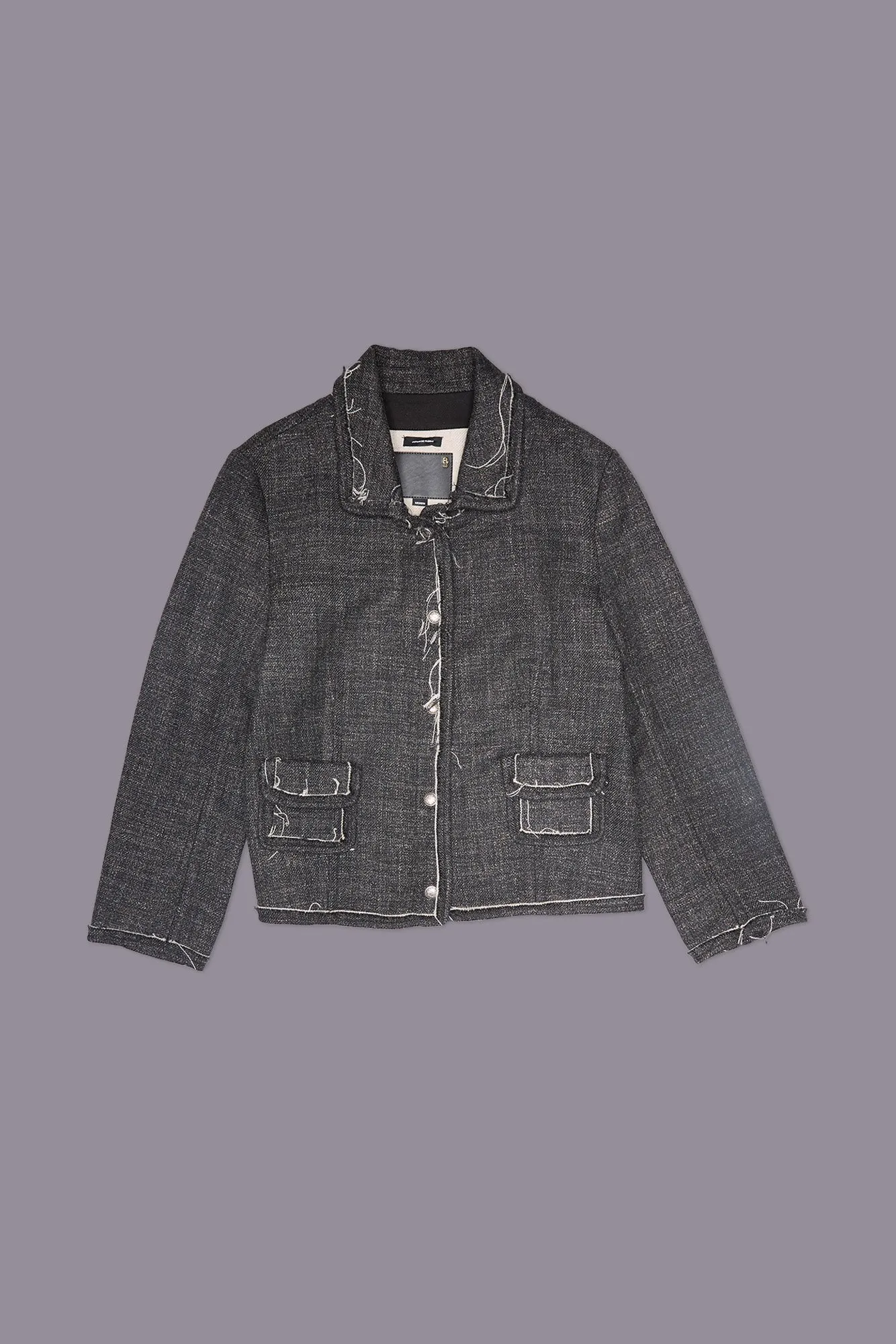 BOXY JACKET - DARK GREY sold by R13 product image thumbnail 3