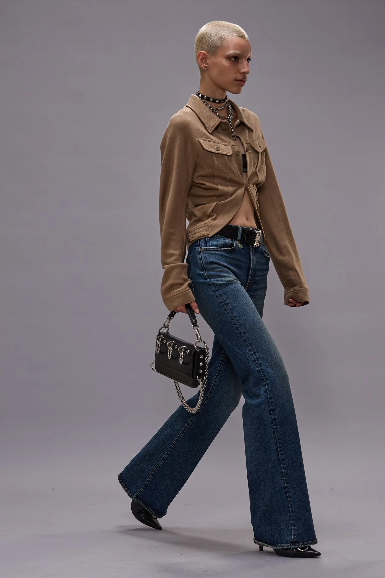 CHARLOTTE JEAN - MELVIN BLUE STRETCH sold by R13 product image thumbnail 2