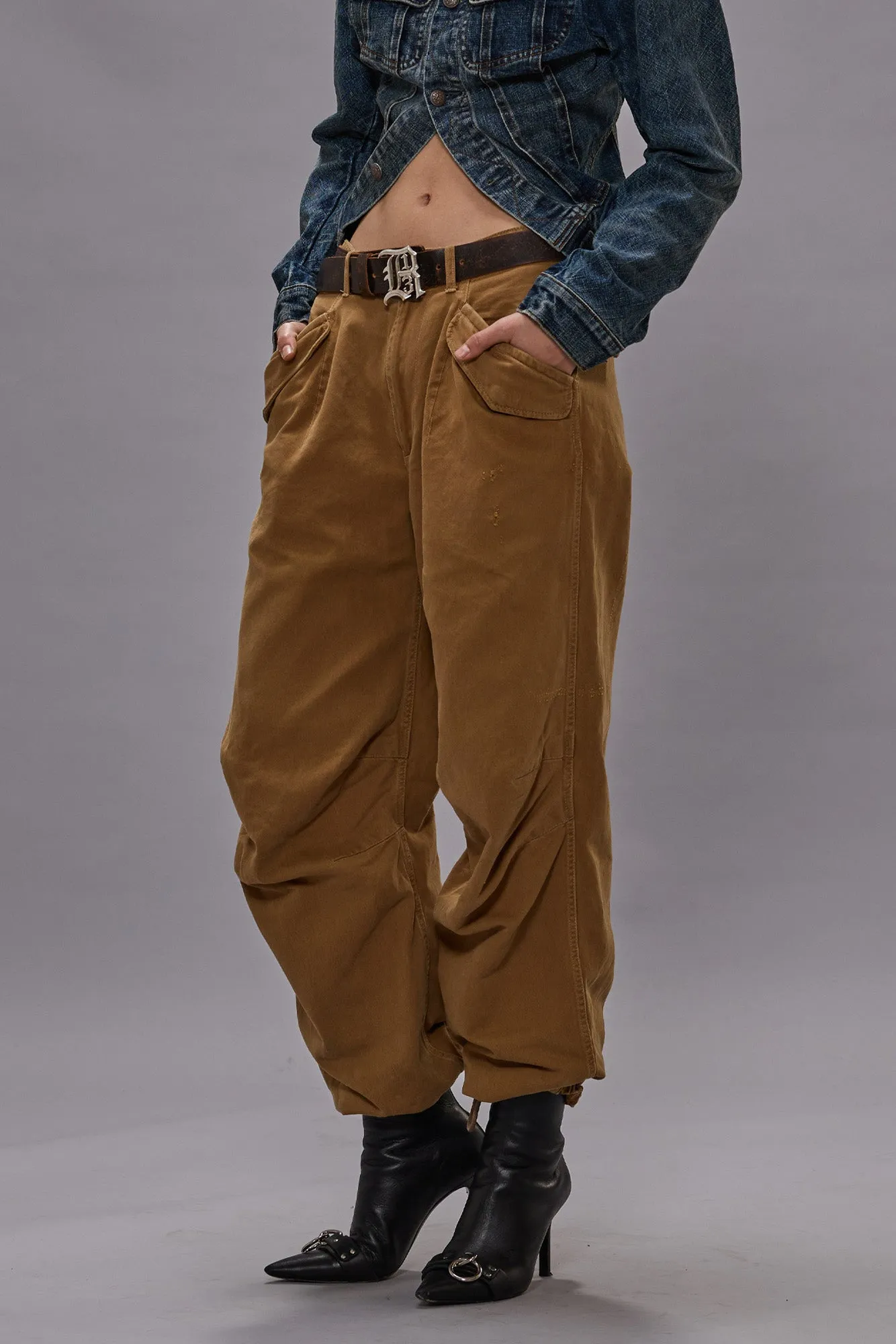 MILITARY PANTS - LIGHT BROWN sold by R13 product image thumbnail 2
