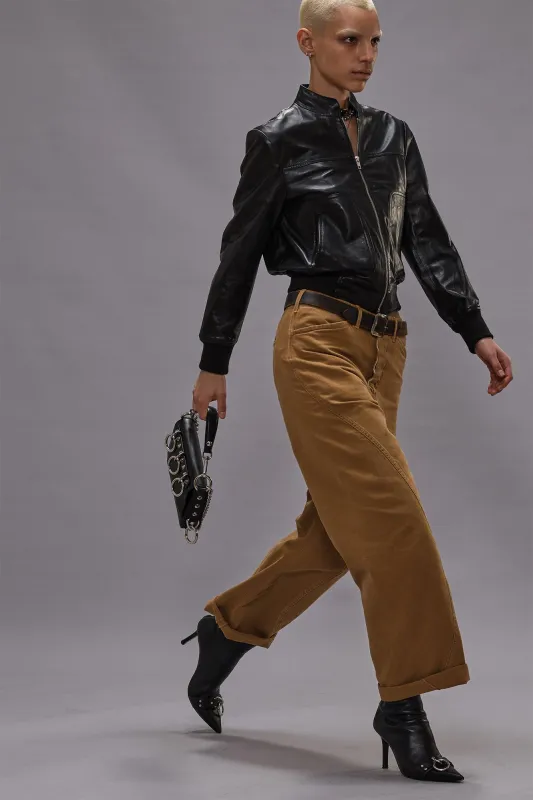 CURVED SEAM ARMY PANT - LIGHT BROWN sold by R13