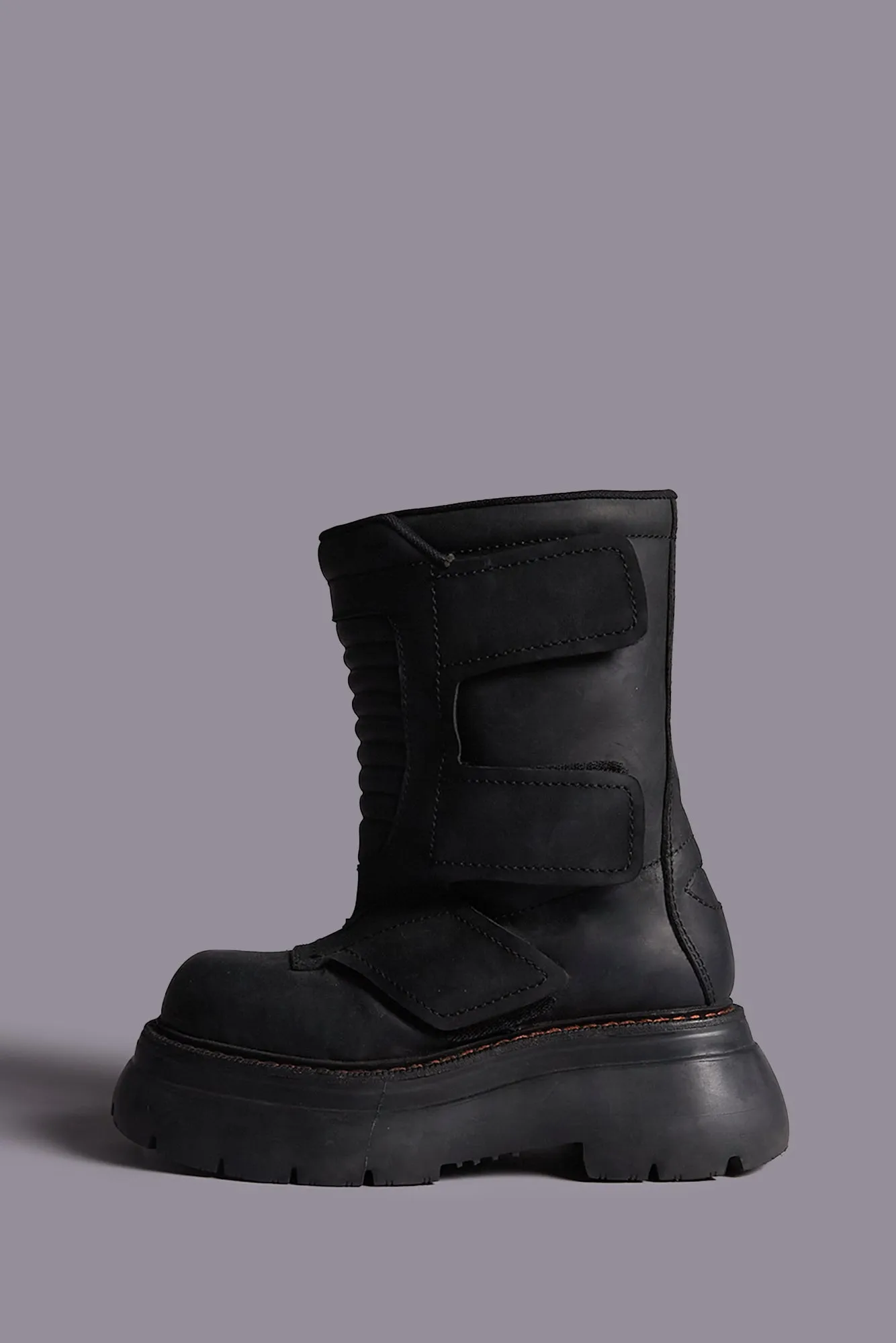 CHUNKY RACING BOOT - BLACK sold by R13