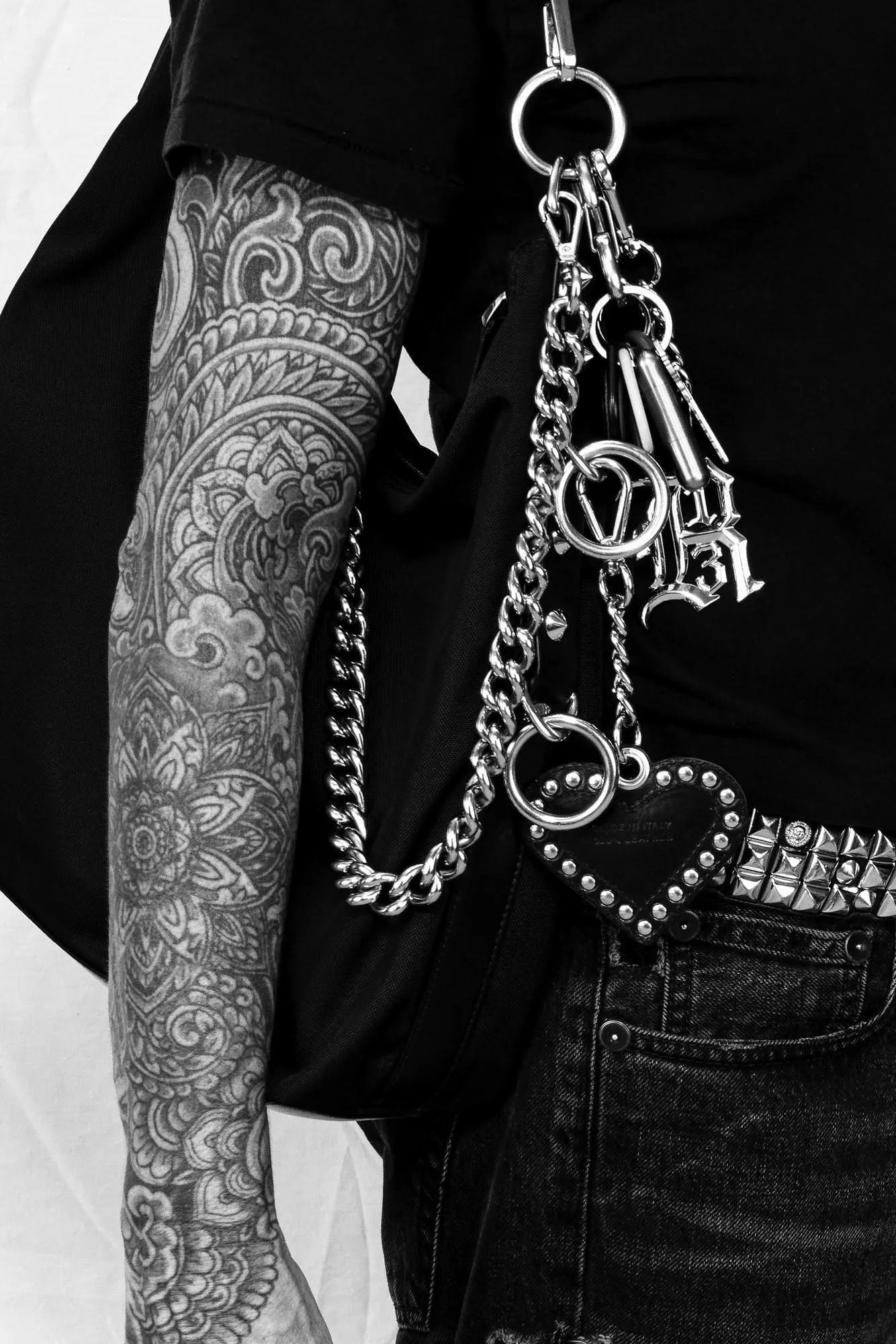 R13 KEYCHAIN - SILVER sold by R13 product image thumbnail 2