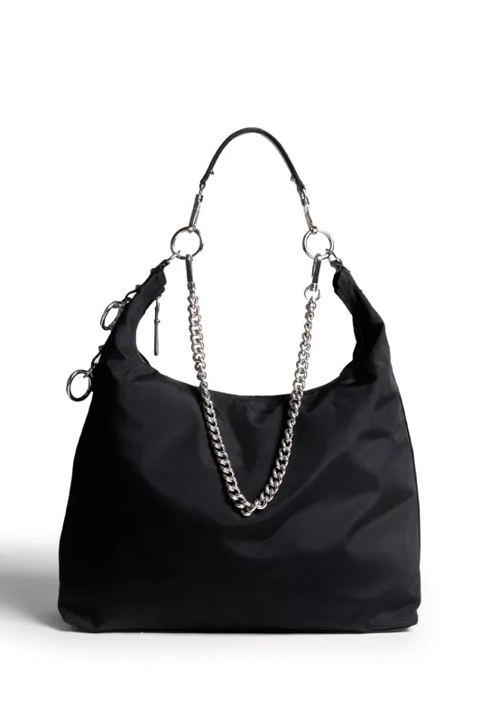 LARGE HARNESS BOHO CARRY ALL - BLACK sold by R13