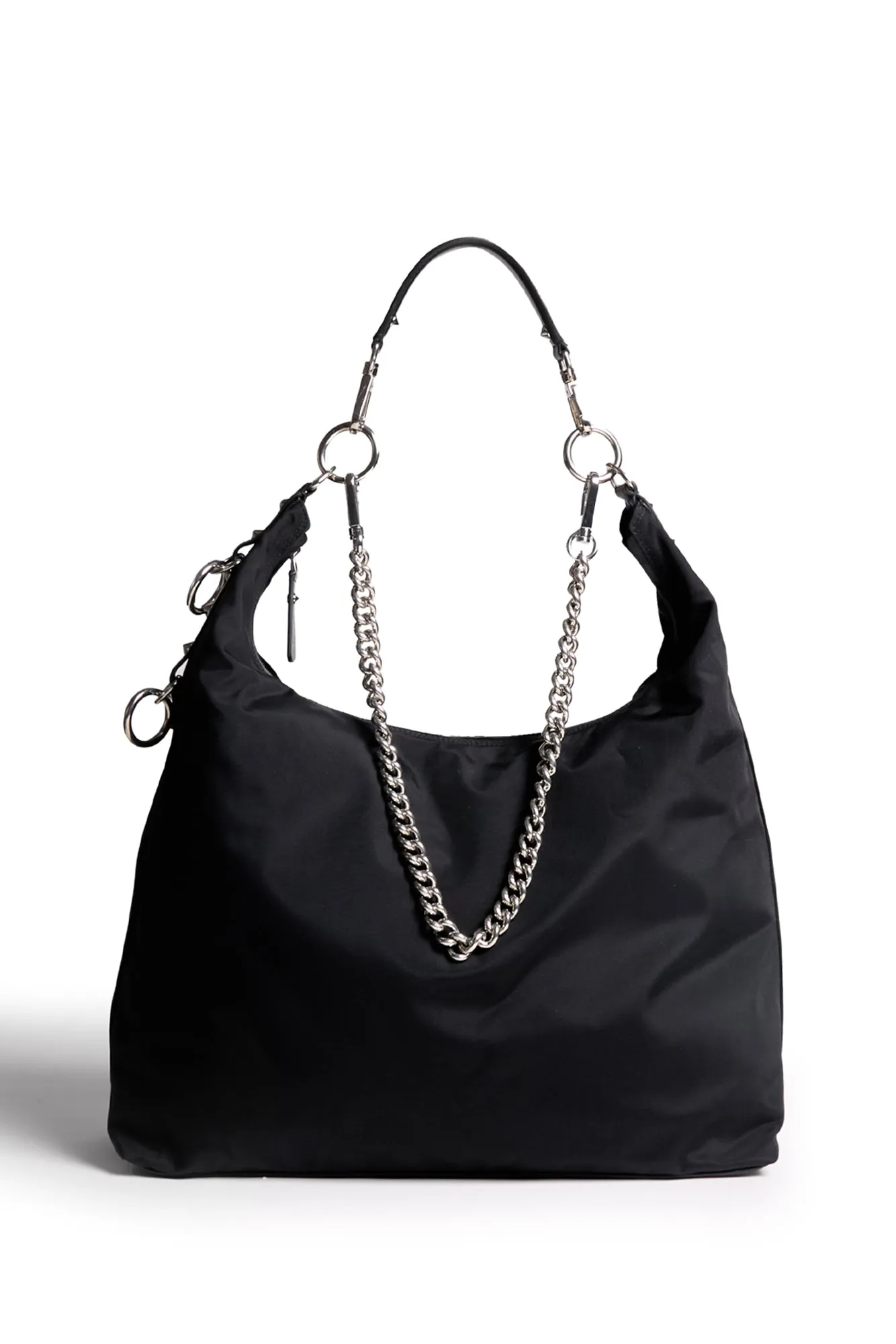 LARGE HARNESS BOHO CARRY ALL - BLACK sold by R13