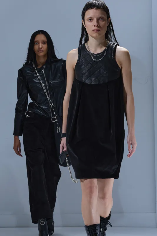 COCOON DRESS - BLACK sold by R13