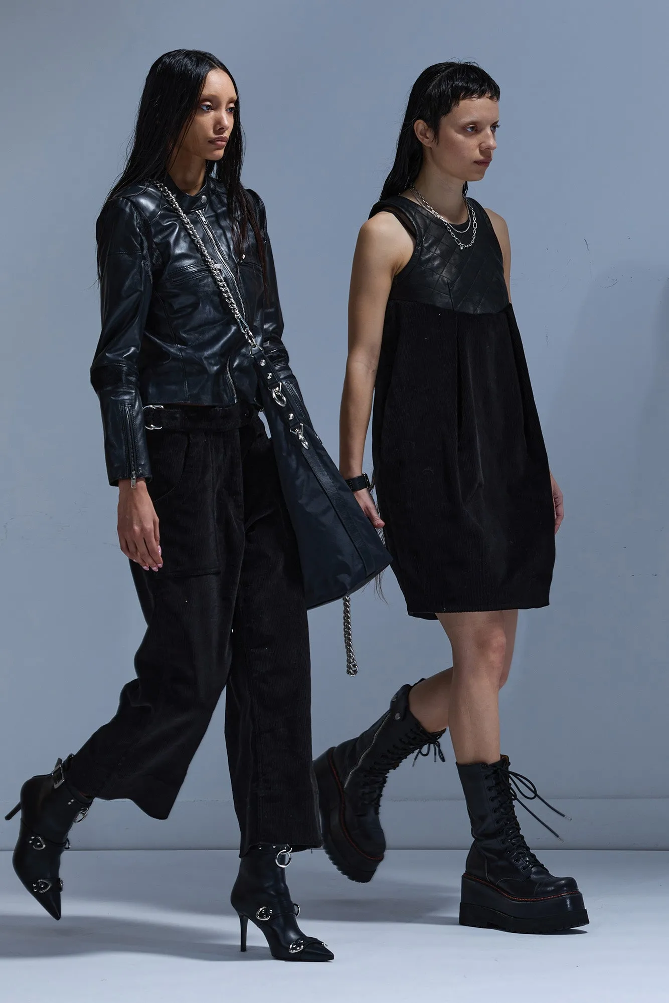 RELAXED CROPPED WORK PANT - BLACK sold by R13 product image thumbnail 2