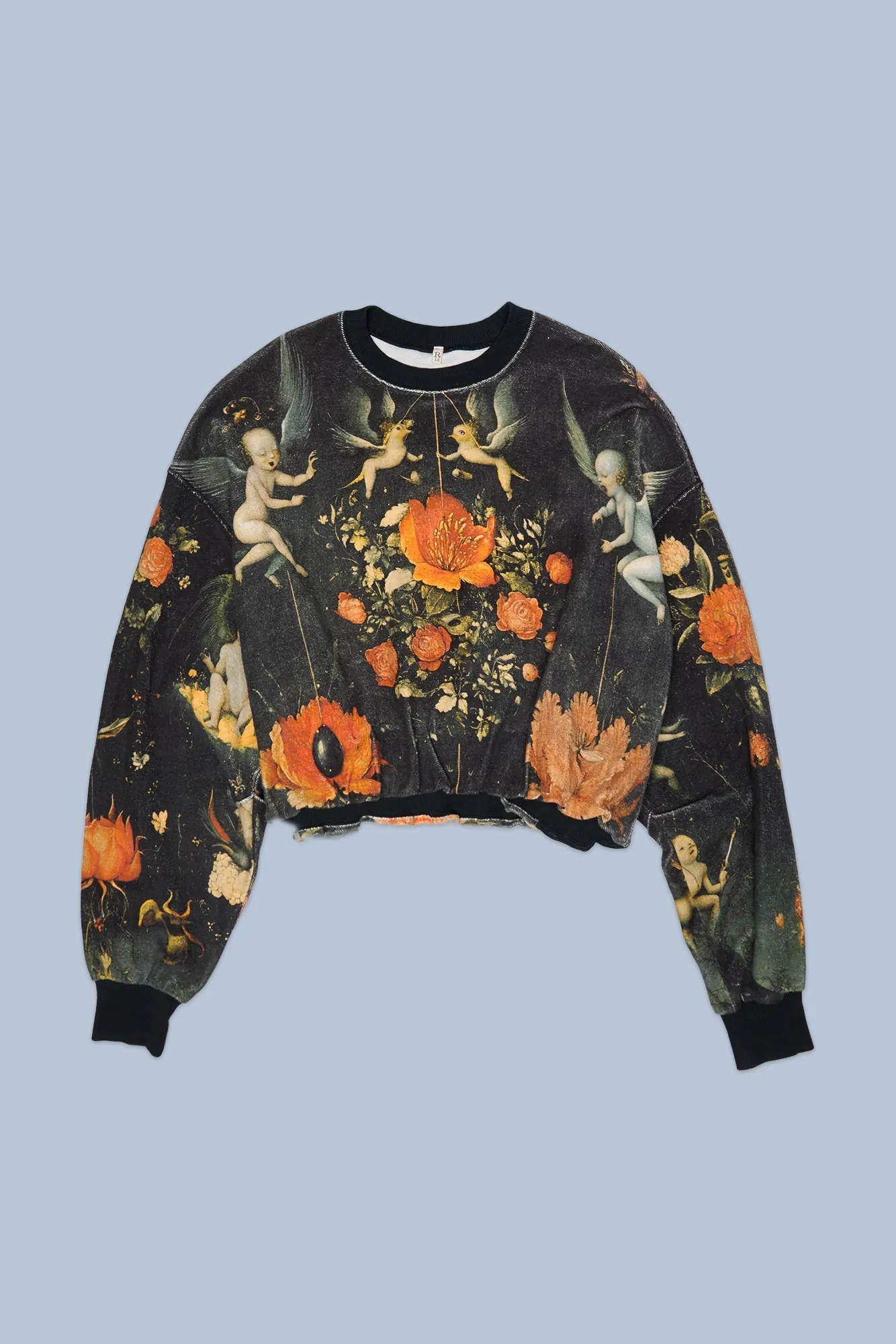 BALLOON CREWNECK - MULTICOLOR BLACK sold by R13 product image thumbnail 3