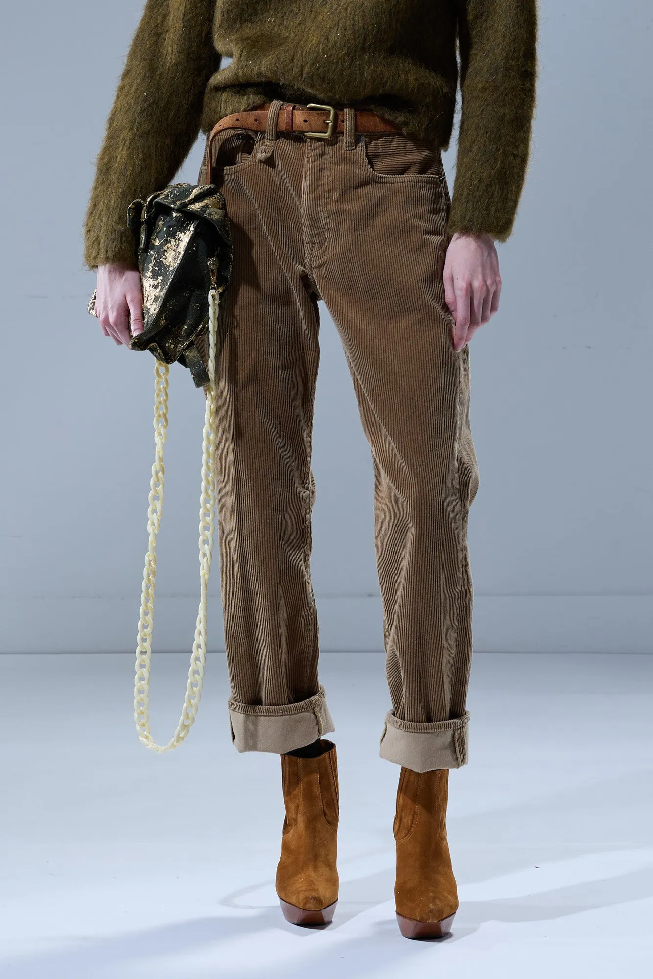 BOYFRIEND JEAN - HEAVY TAN CORD sold by R13 product image thumbnail 3