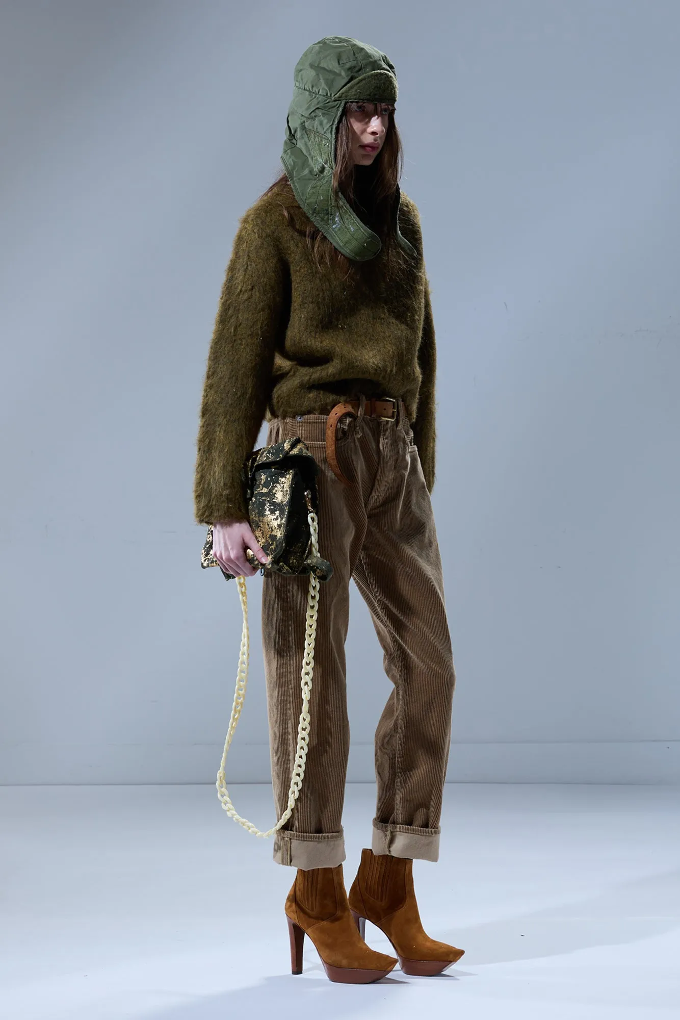 BOYFRIEND JEAN - HEAVY TAN CORD sold by R13 product image thumbnail 2