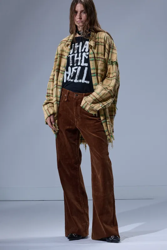 D'ARCY LOOSE JEAN - BRONZE BROWN CORD sold by R13