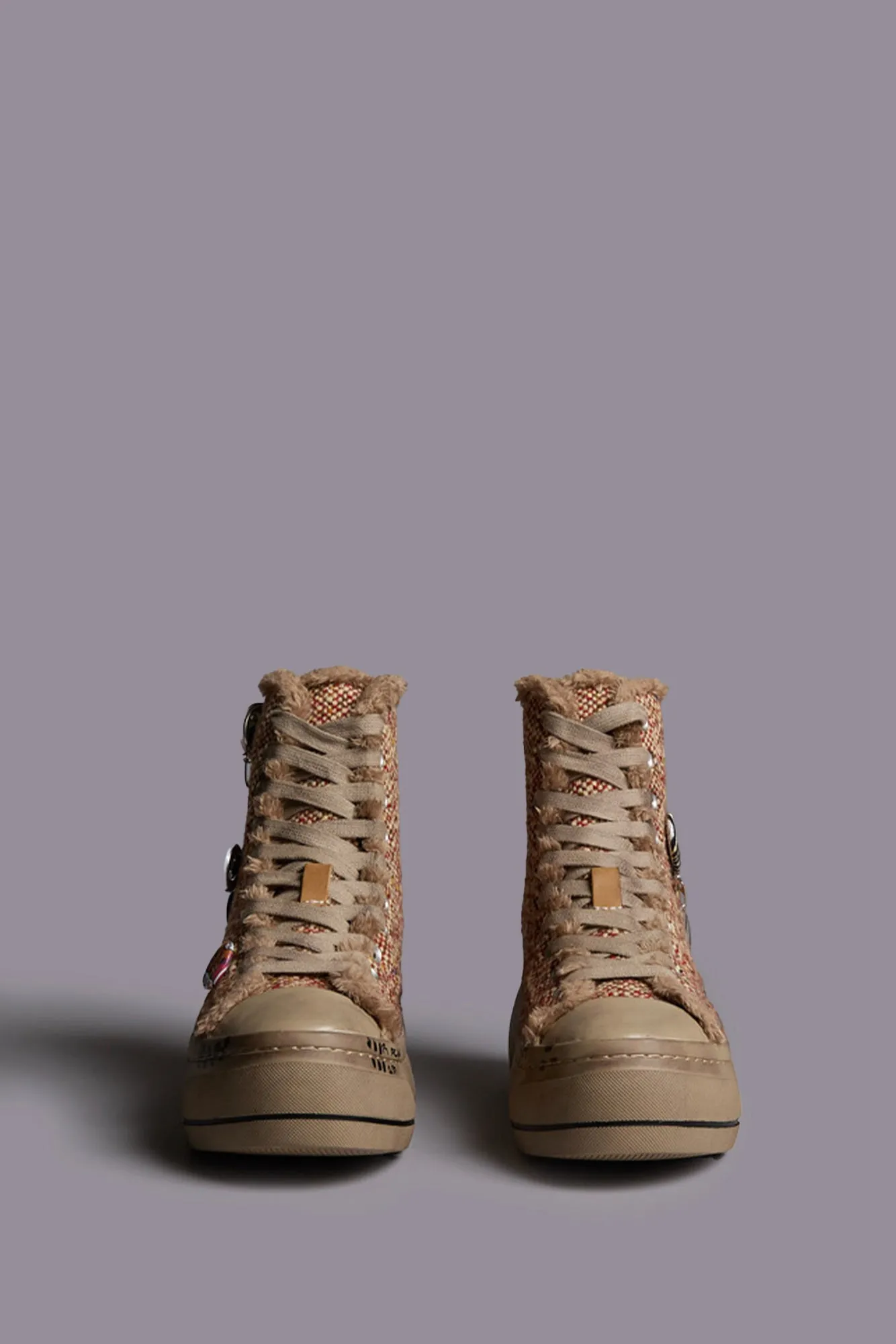 DISTRESSED TALL KURT - RED WOOL sold by R13 product image thumbnail 3