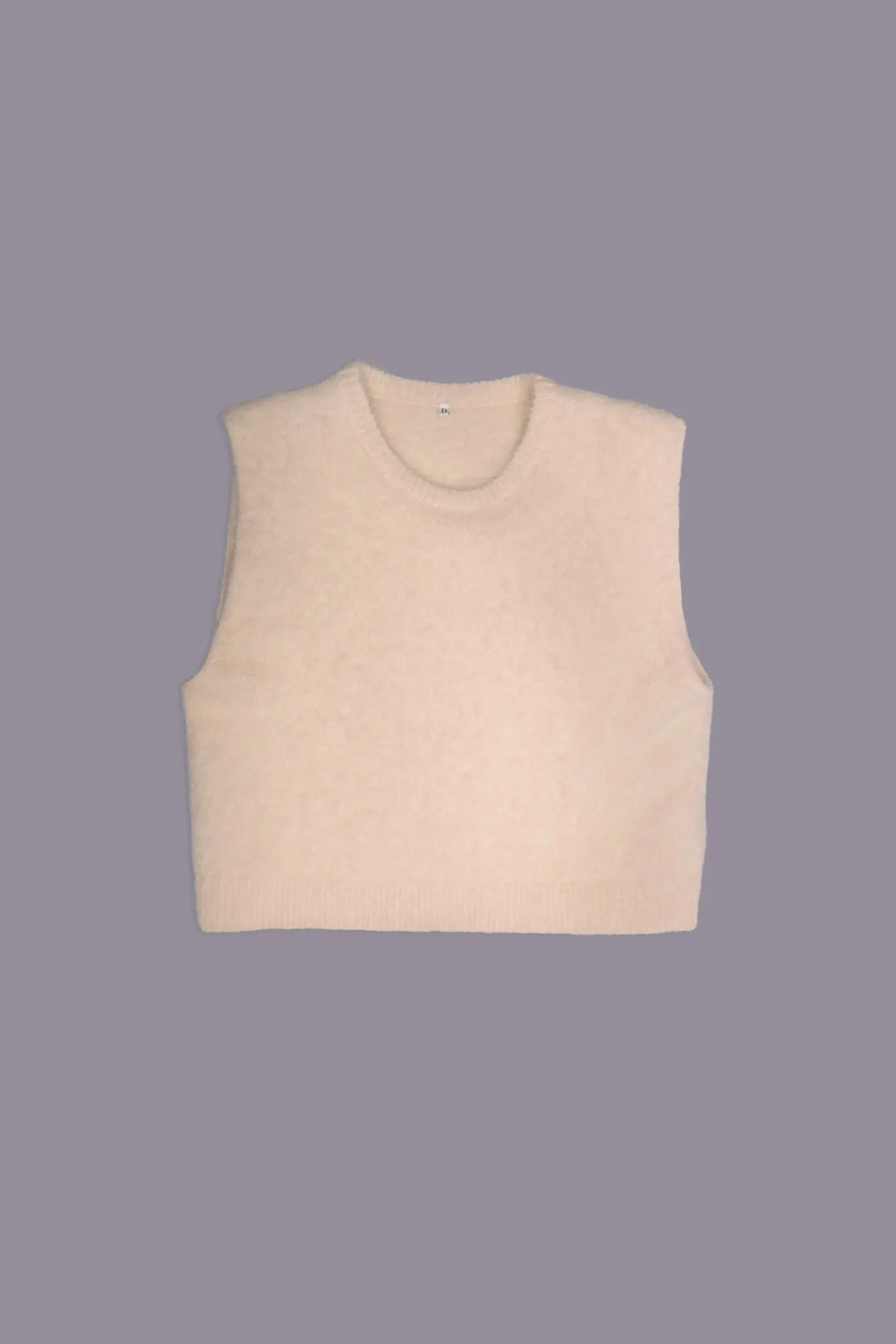DEEP ARMHOLE VEST - OATMEAL sold by R13 product image thumbnail 3