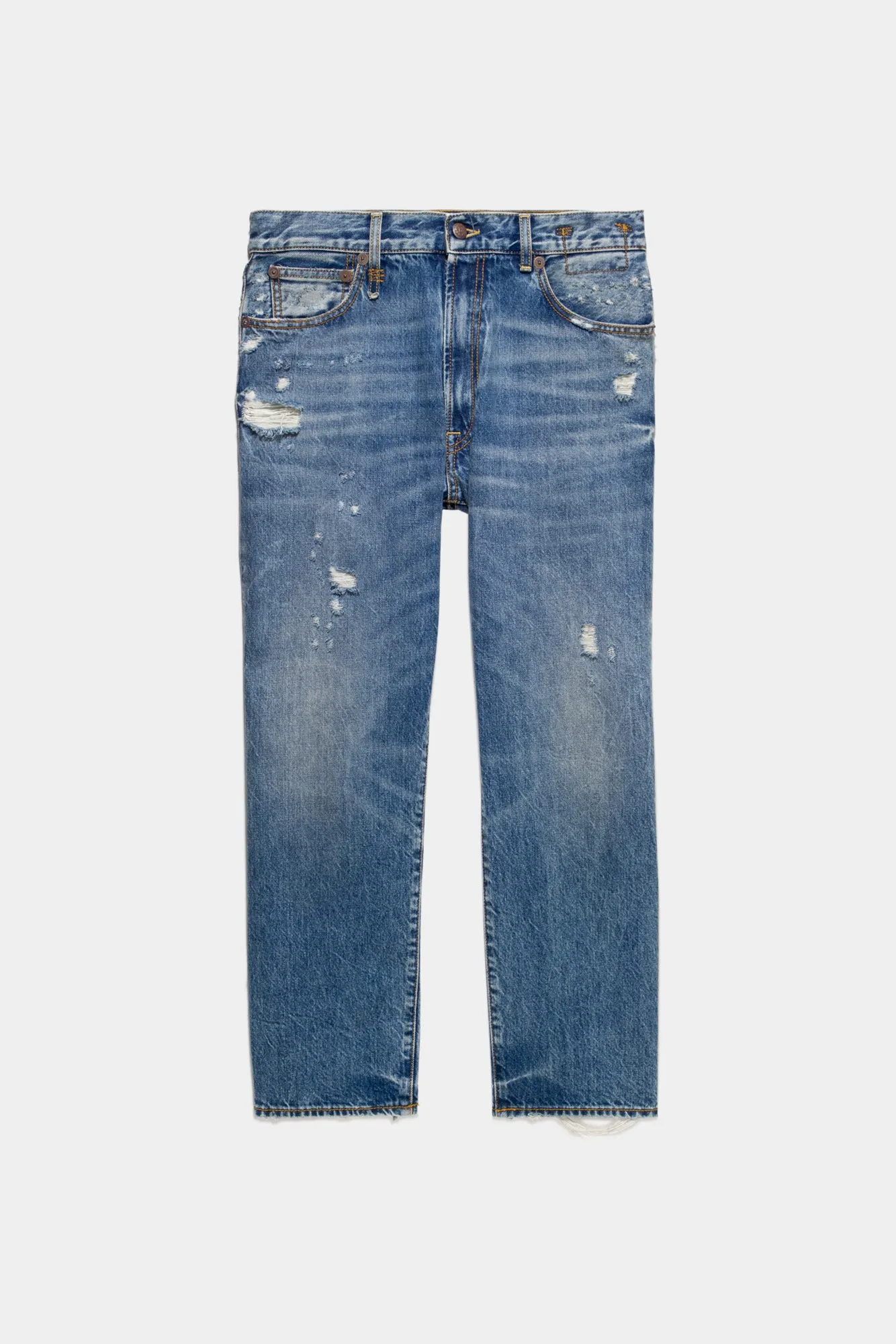 BOYFRIEND JEAN - BAIN WITH RIPS sold by R13 product image thumbnail 5