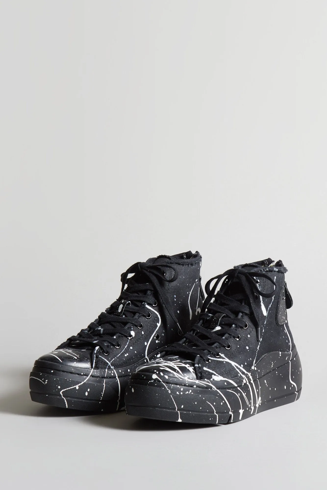 KURT HIGH TOP - BLACKOUT PAINT SPLATTER sold by R13