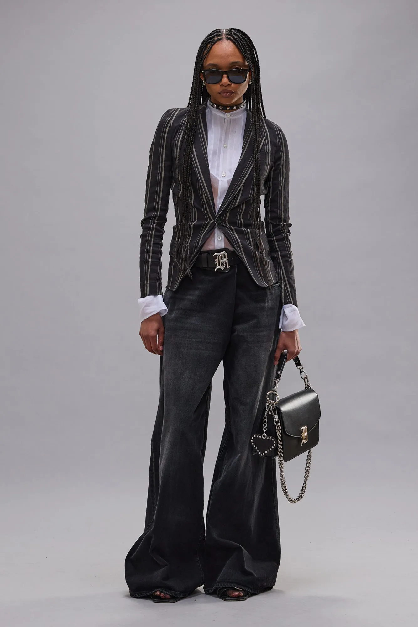 NICO WRAP JEAN - ESSEX BLACK sold by R13