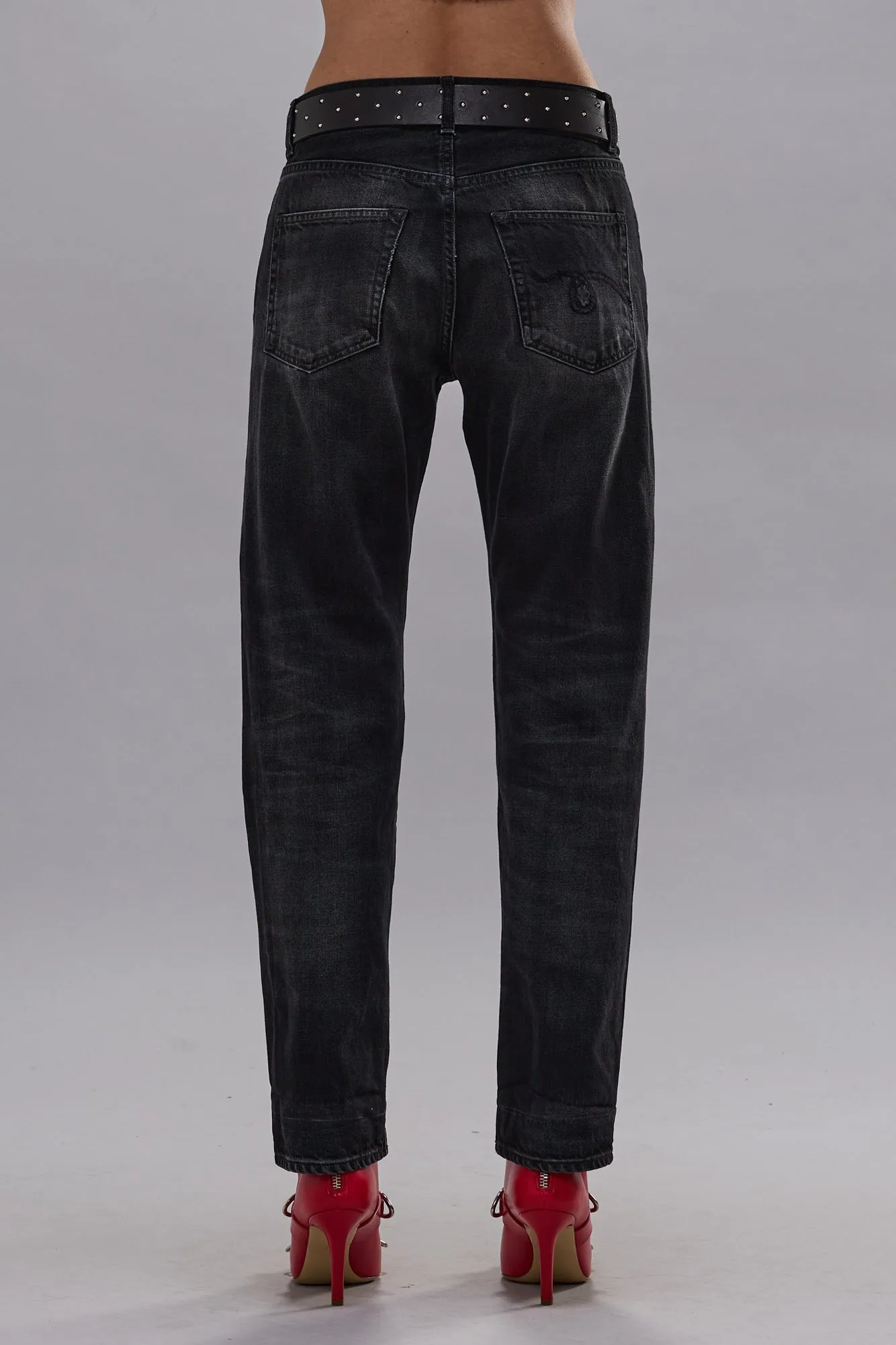 BOYFRIEND JEAN - ESSEX BLACK sold by R13 product image thumbnail 4