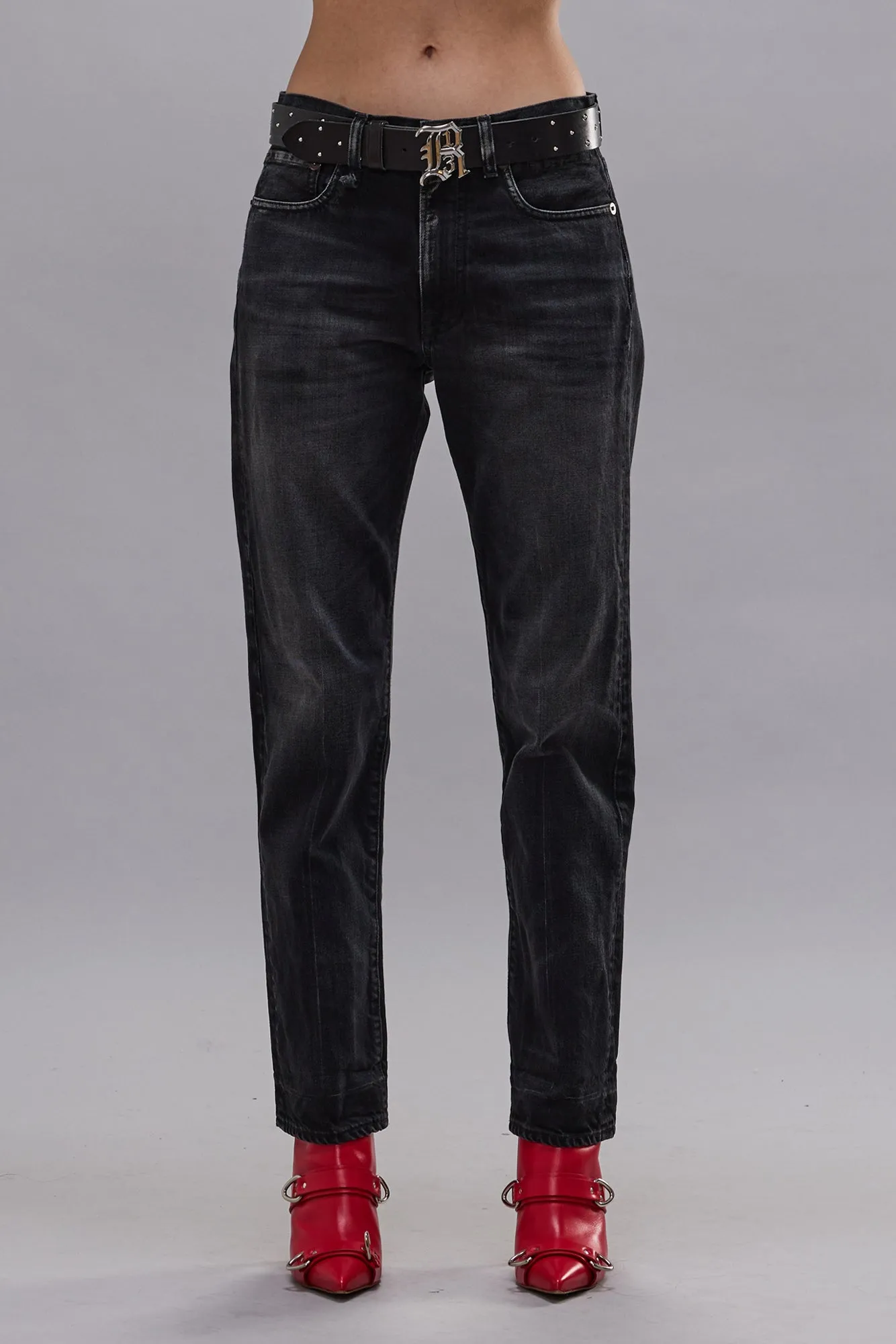 BOYFRIEND JEAN - ESSEX BLACK sold by R13 product image thumbnail 3