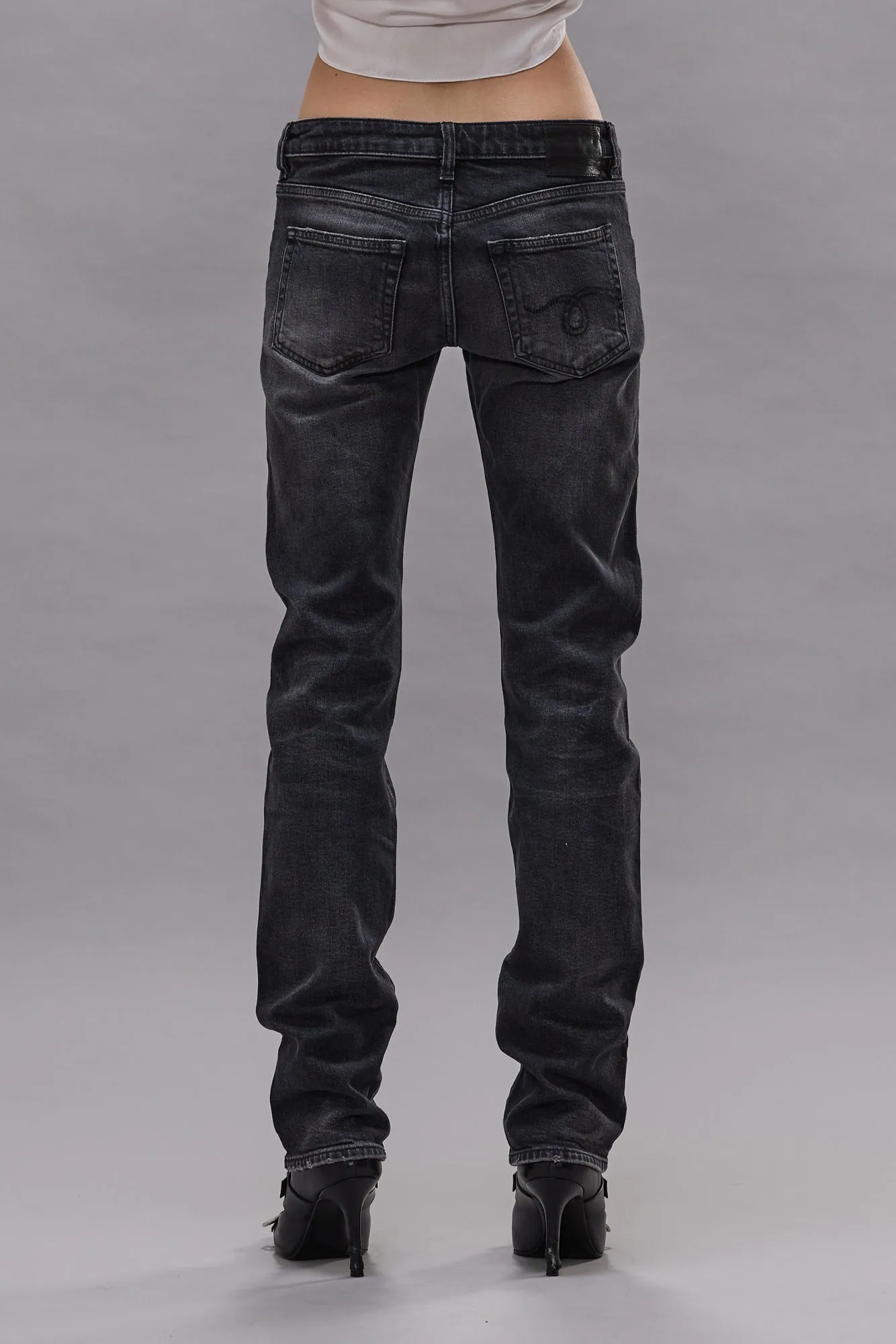 TOBI BOY - ESSEX BLACK STRETCH sold by R13 product image thumbnail 3