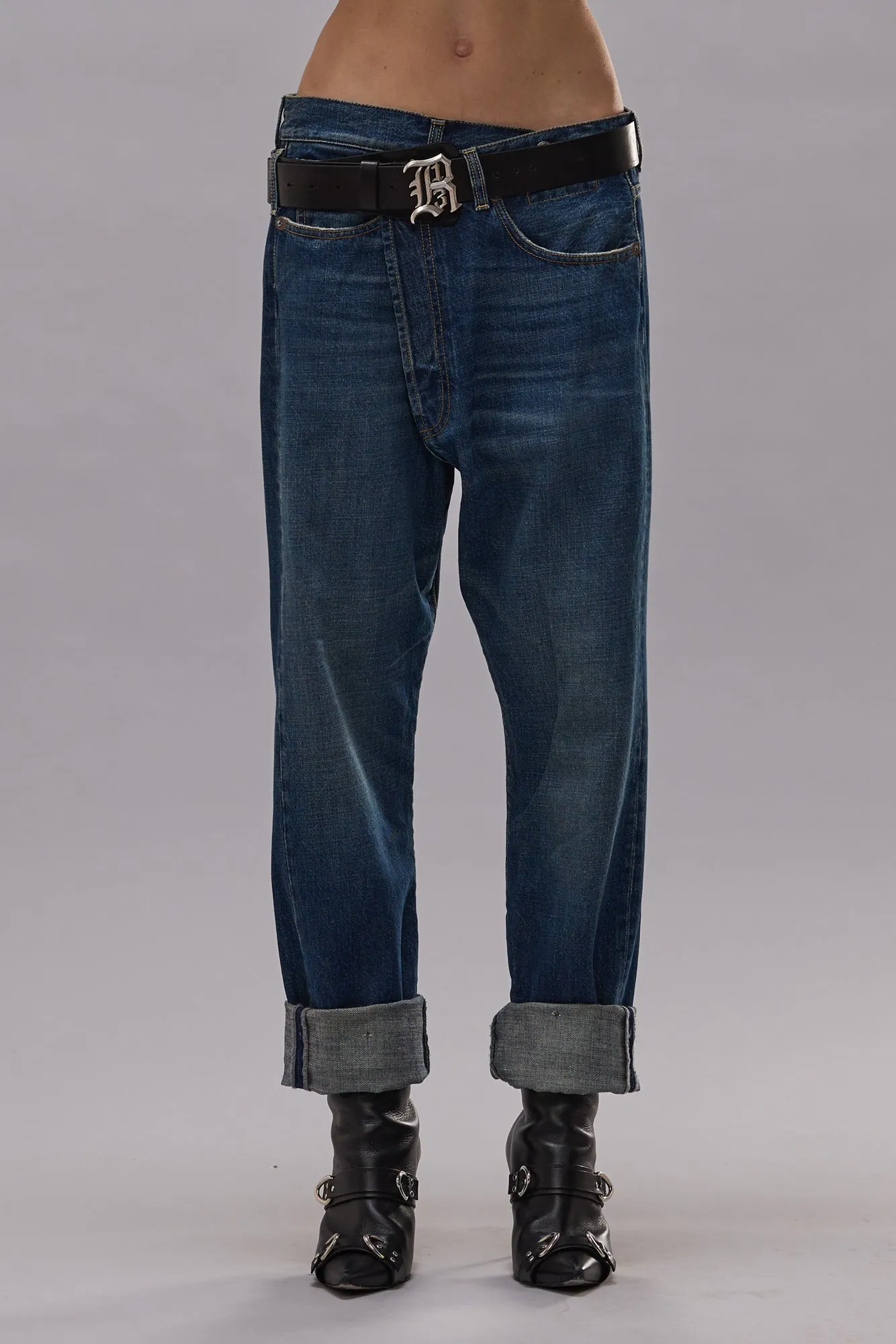 CROSSOVER JEAN - OASIS BLUE sold by R13 product image thumbnail 2
