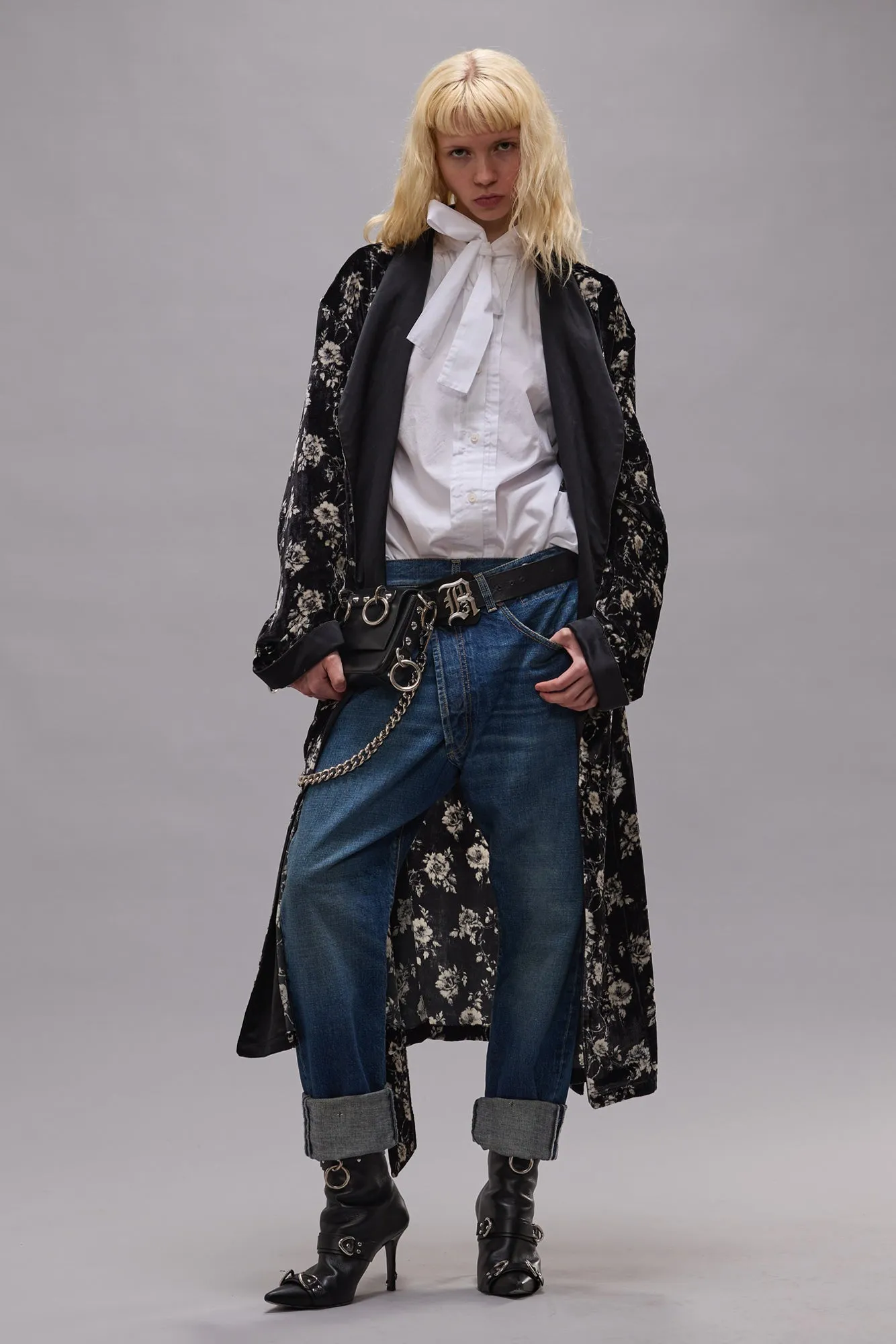 CROSSOVER JEAN - OASIS BLUE sold by R13