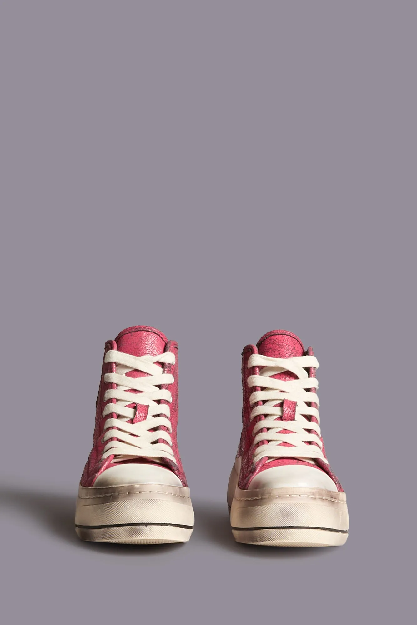 KURT HIGH TOP SNEAKER - CRACKLE PINK sold by R13 product image thumbnail 3