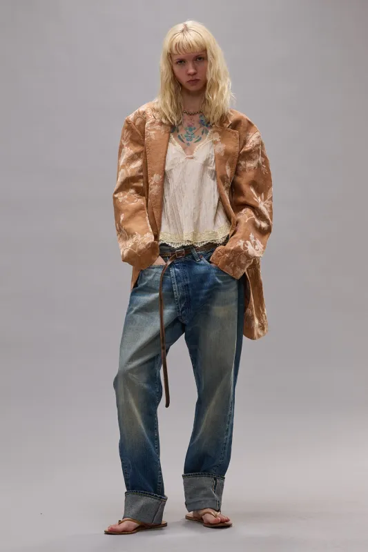 CUFFED CROSSOVER - ABYSS SELVEDGE BLUE sold by R13