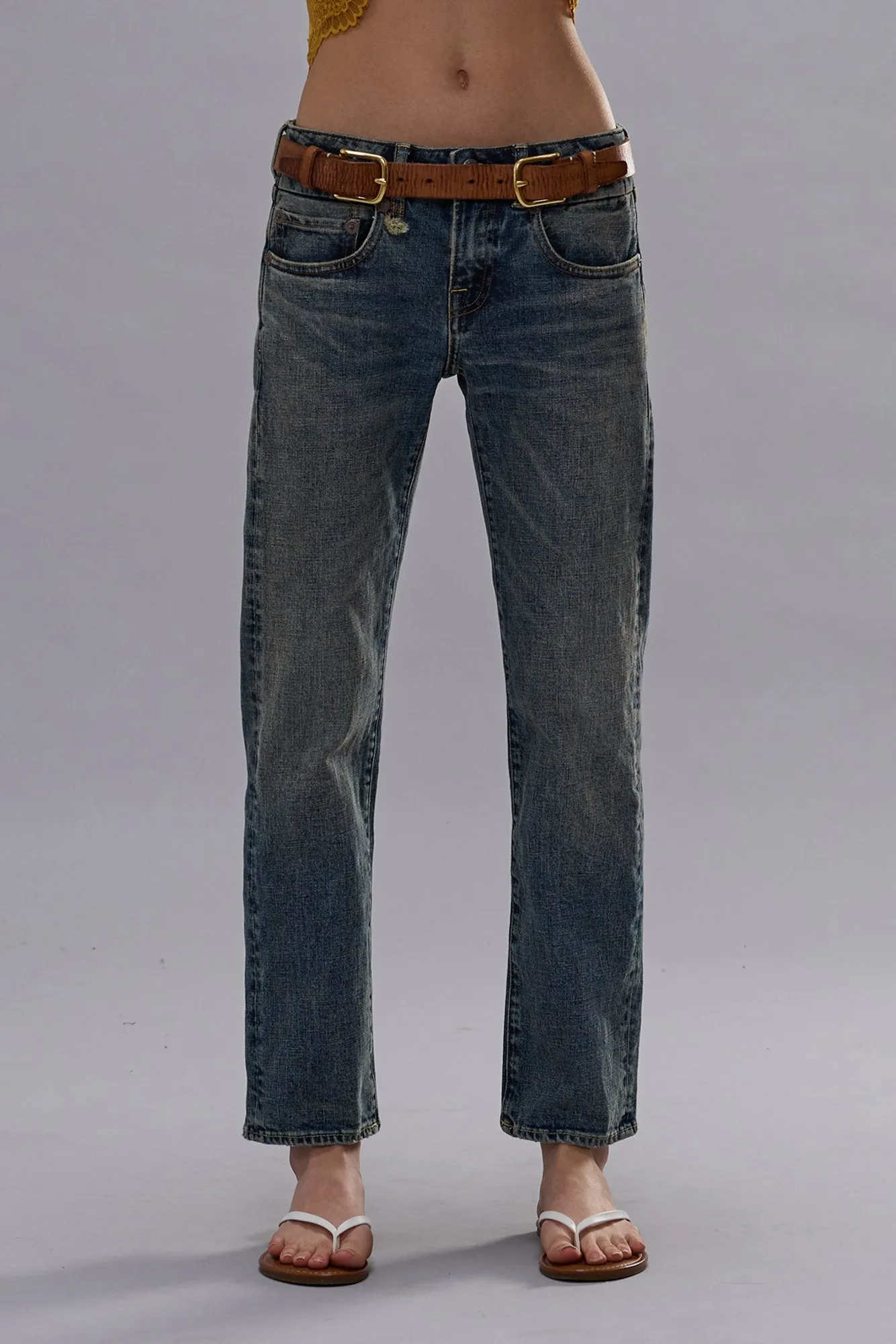 BOY STRAIGHT - GLADE BLUE STRETCH sold by R13 product image thumbnail 2