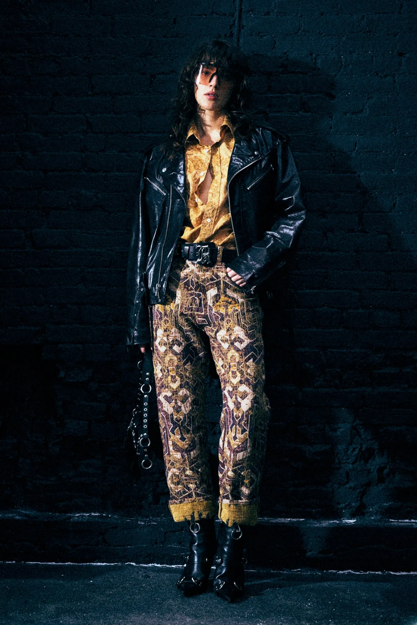 X-BOYFRIEND JEAN - GEO BROWN JACQUARD sold by R13