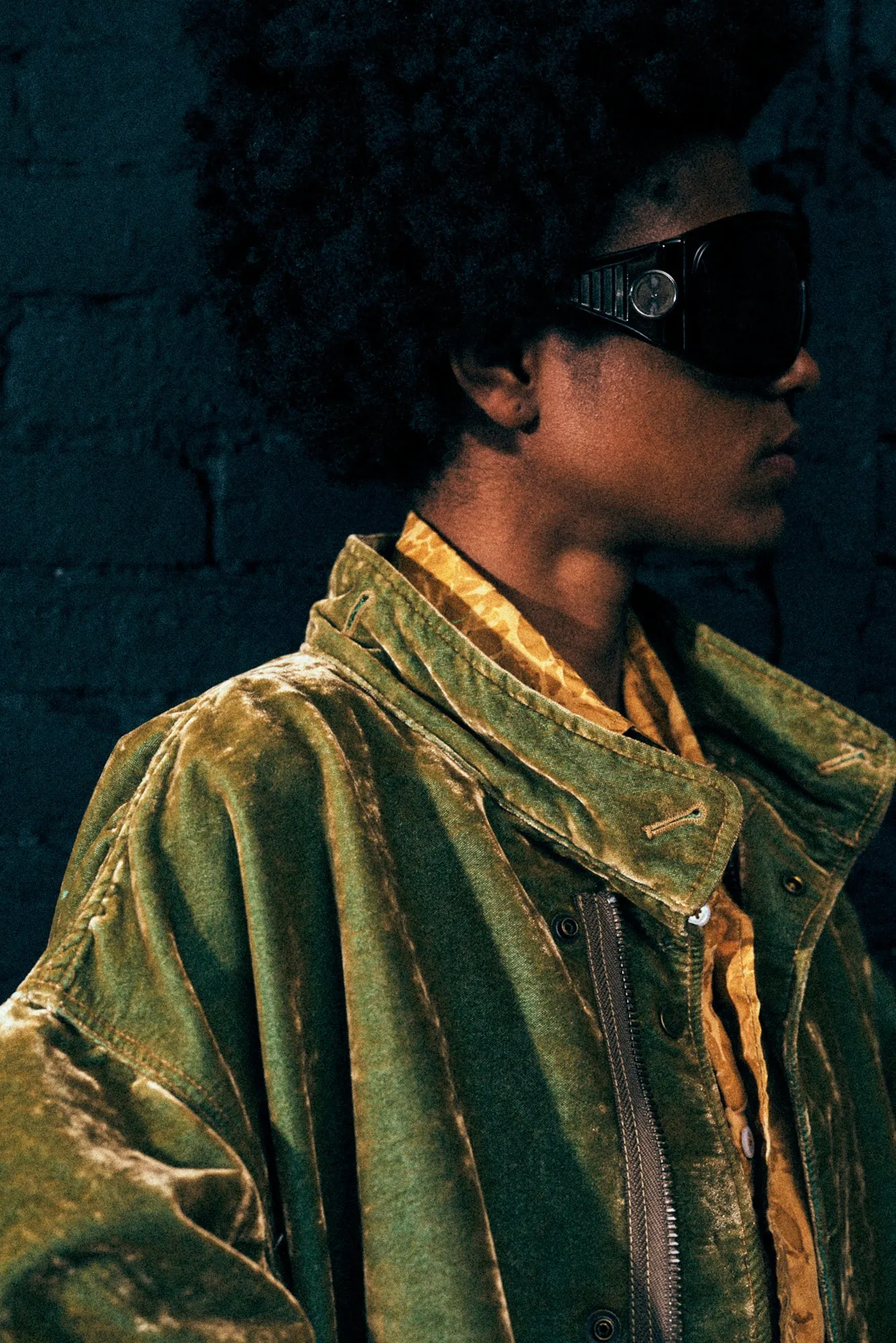 FISHTAIL PARKA - OLIVE sold by R13 product image thumbnail 3