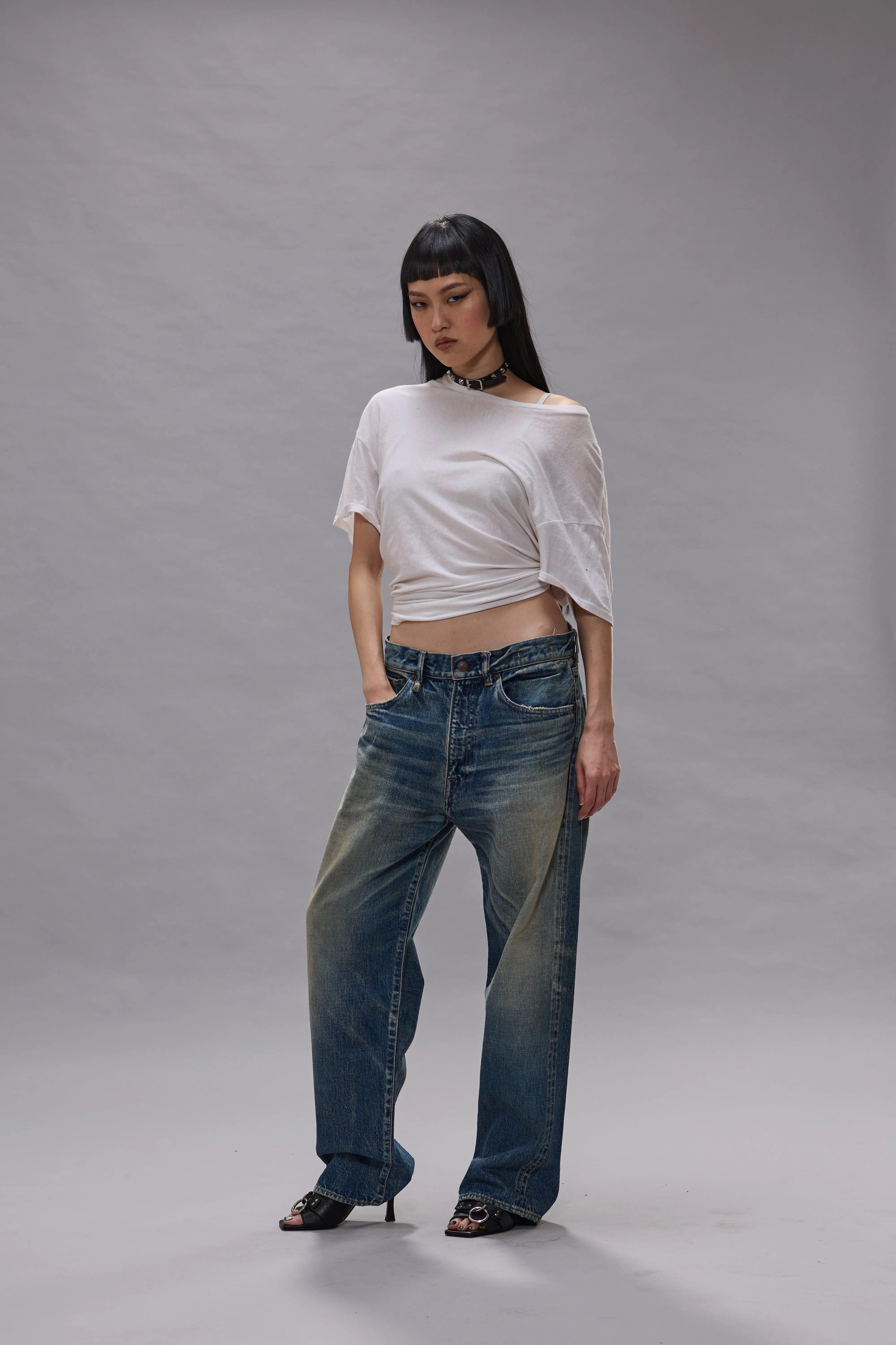 THE FOUNDER'S CUT JEAN - MORION SELVEDGE BLUE sold by R13