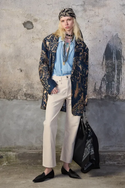 BOYFRIEND JEAN - VINTAGE STONE KHAKI made by R13