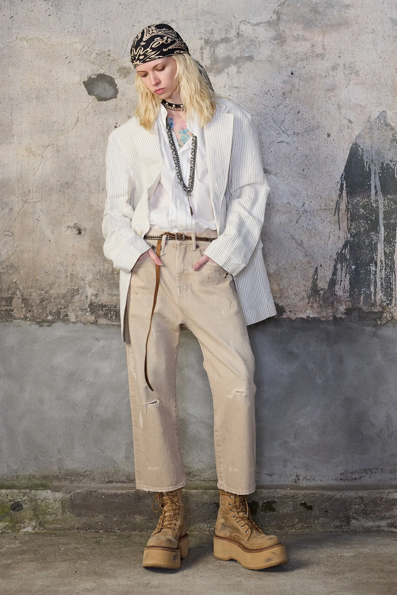 TAILORED DROP - KHAKI HAZE sold by R13