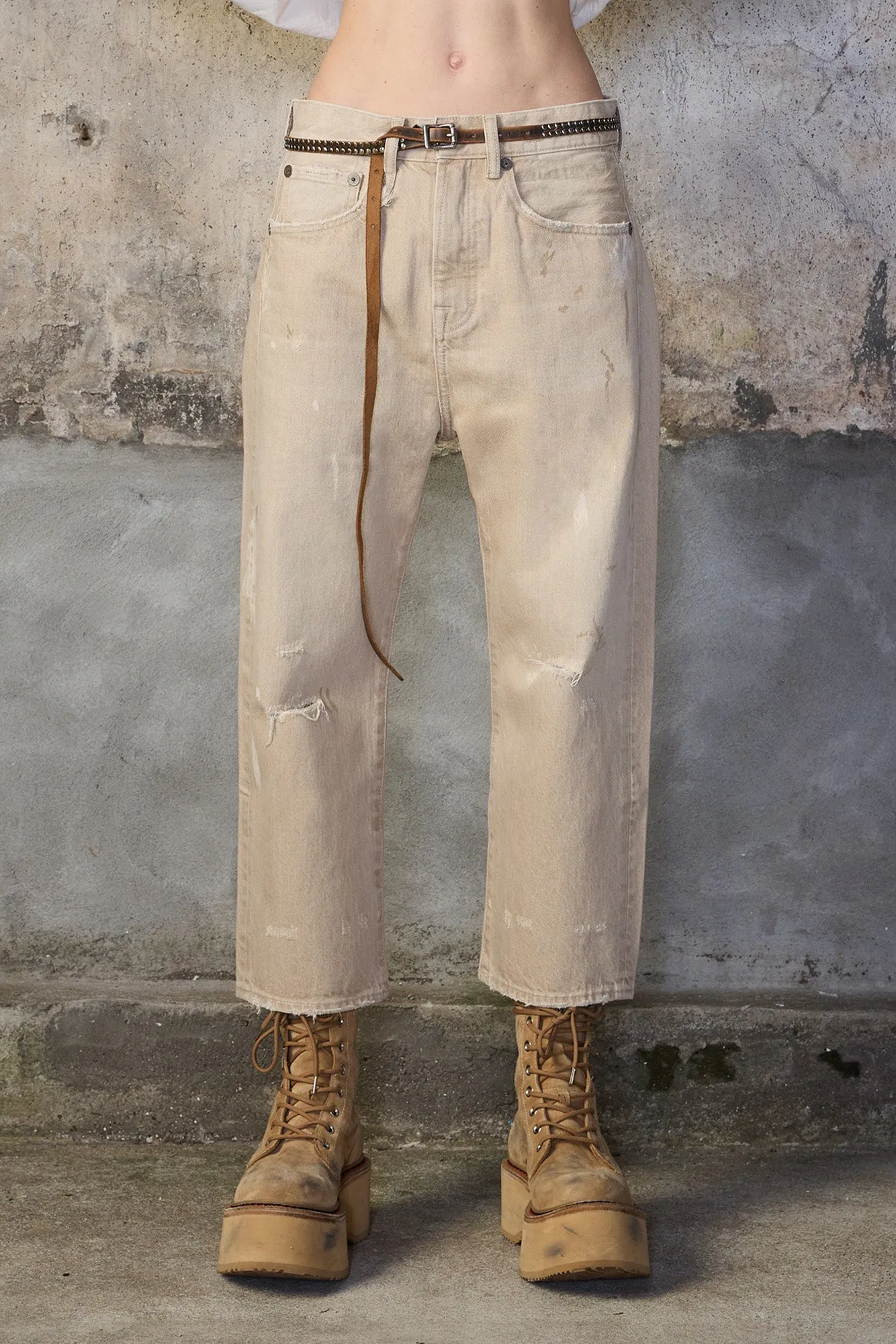 TAILORED DROP - KHAKI HAZE sold by R13 product image thumbnail 2