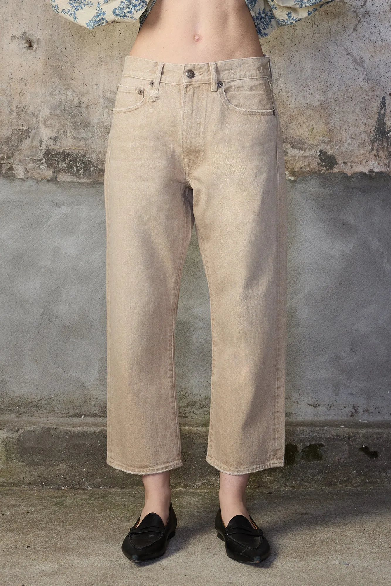 X-BOYFRIEND JEAN - KHAKI HAZE sold by R13 product image thumbnail 2