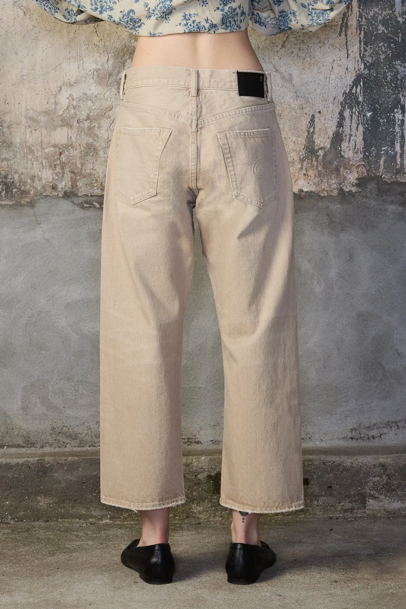 X-BOYFRIEND JEAN - KHAKI HAZE sold by R13 product image thumbnail 3