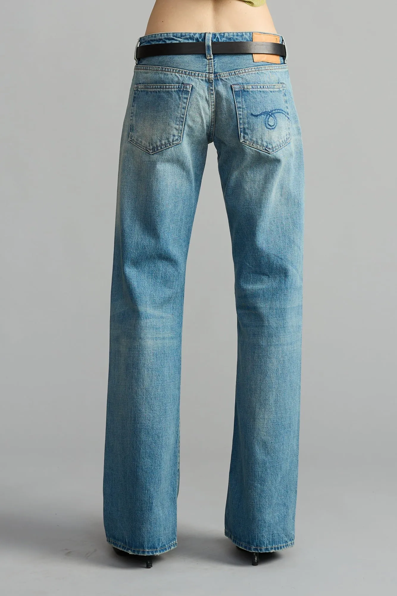 EFFIE JEAN - LAPIS SELVEDGE BLUE sold by R13 product image thumbnail 3