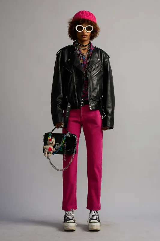 ROMEO JEAN - FUCHSIA PINK STRETCH made by R13