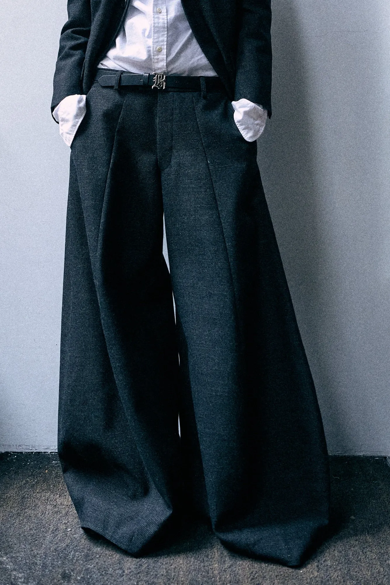 Siouxsie Trouser - Charcoal Grey sold by R13 product image thumbnail 2