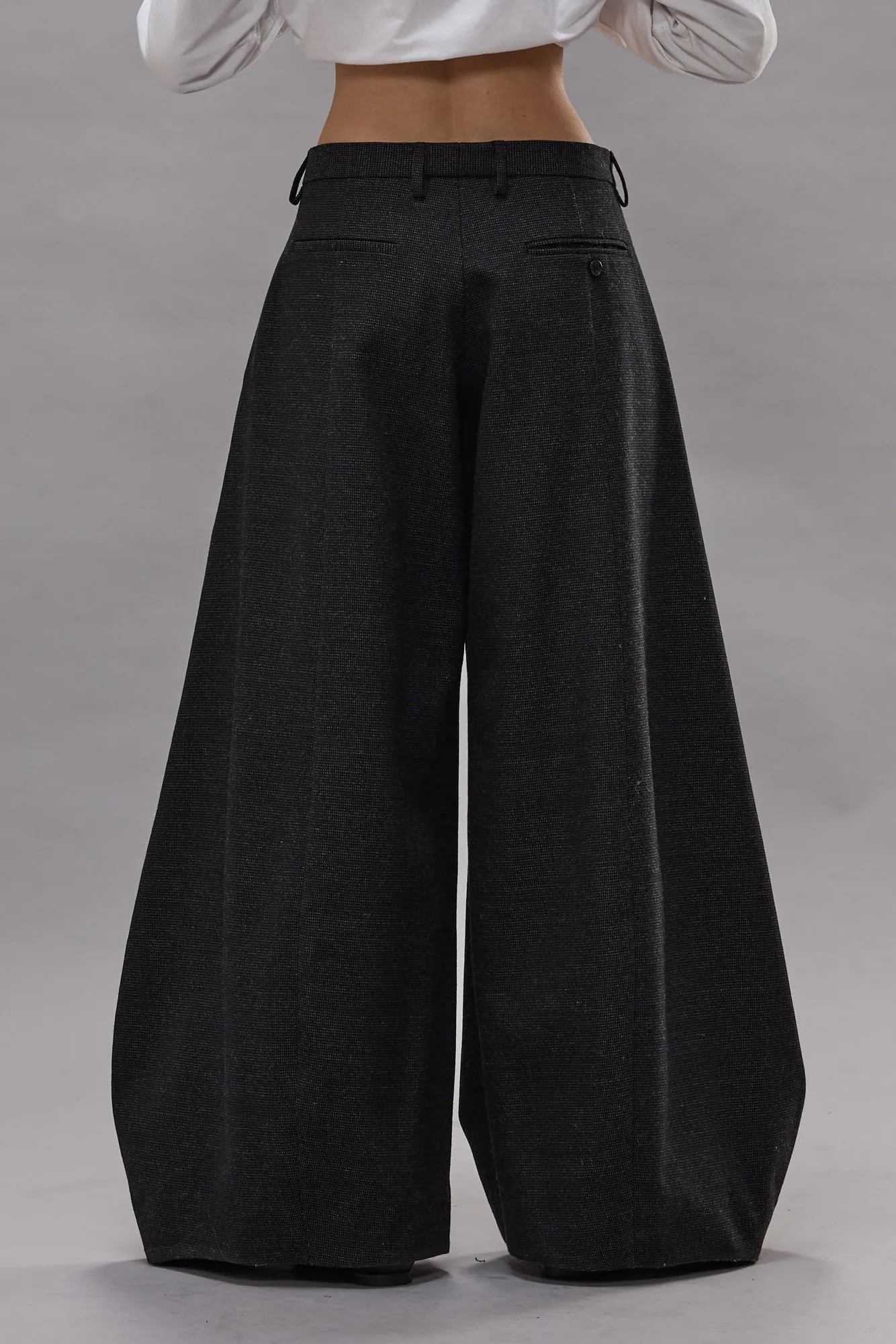 Siouxsie Trouser - Charcoal Grey sold by R13 product image thumbnail 5
