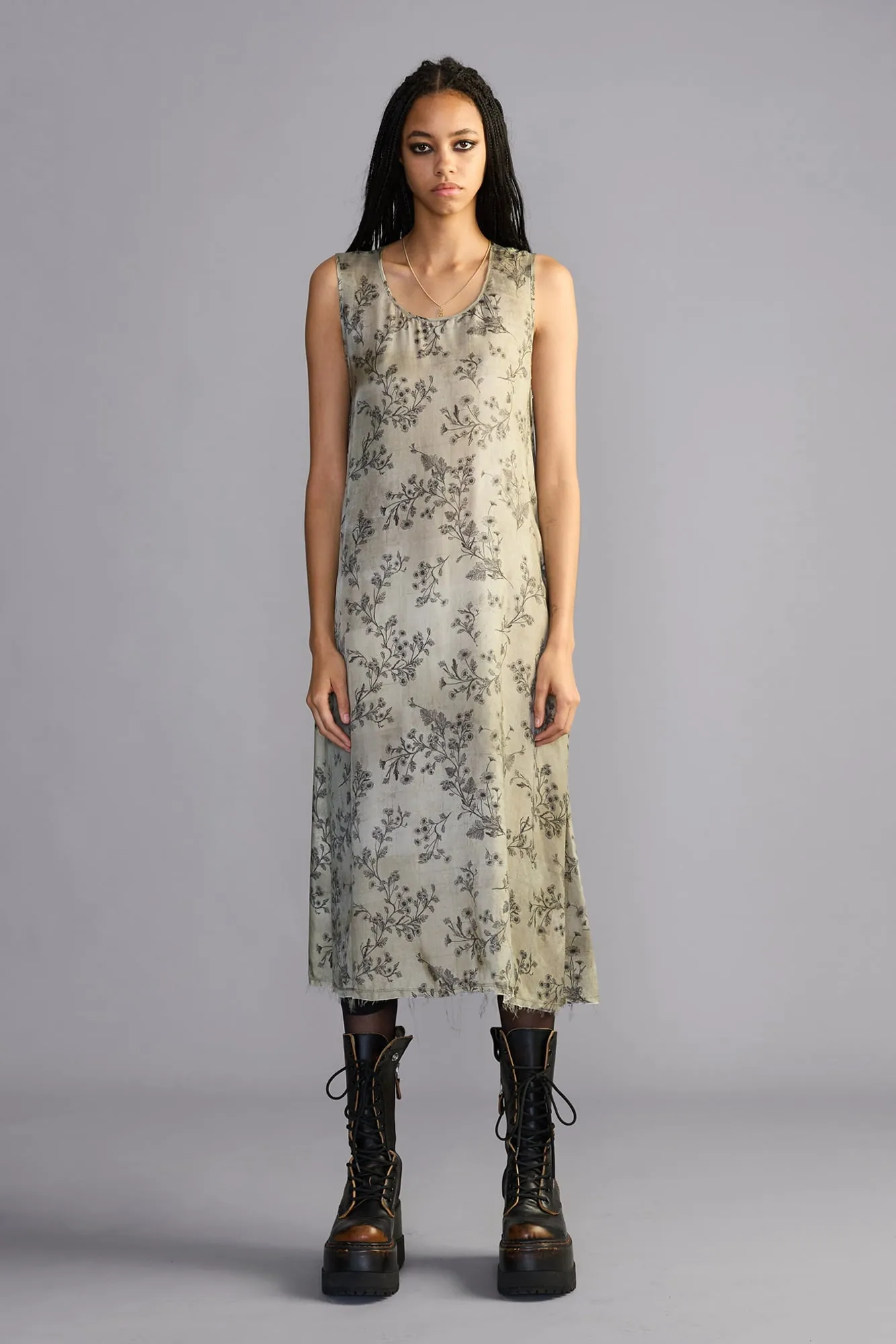 Sleeveless Midi - Green Floral sold by R13 product image thumbnail 2