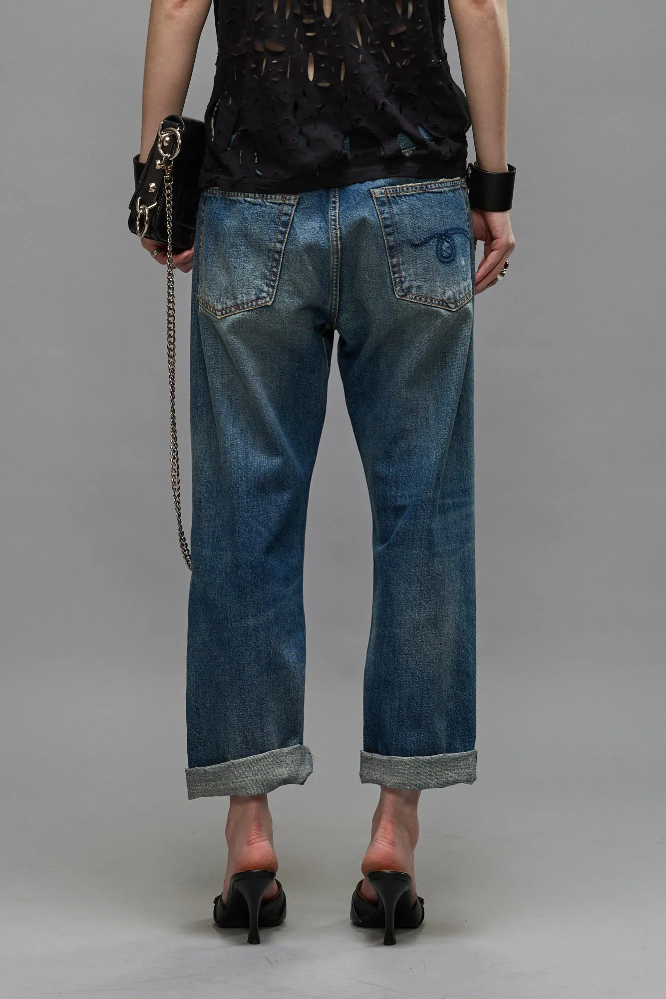 BOYFRIEND JEAN - GARNET BLUE sold by R13 product image thumbnail 4