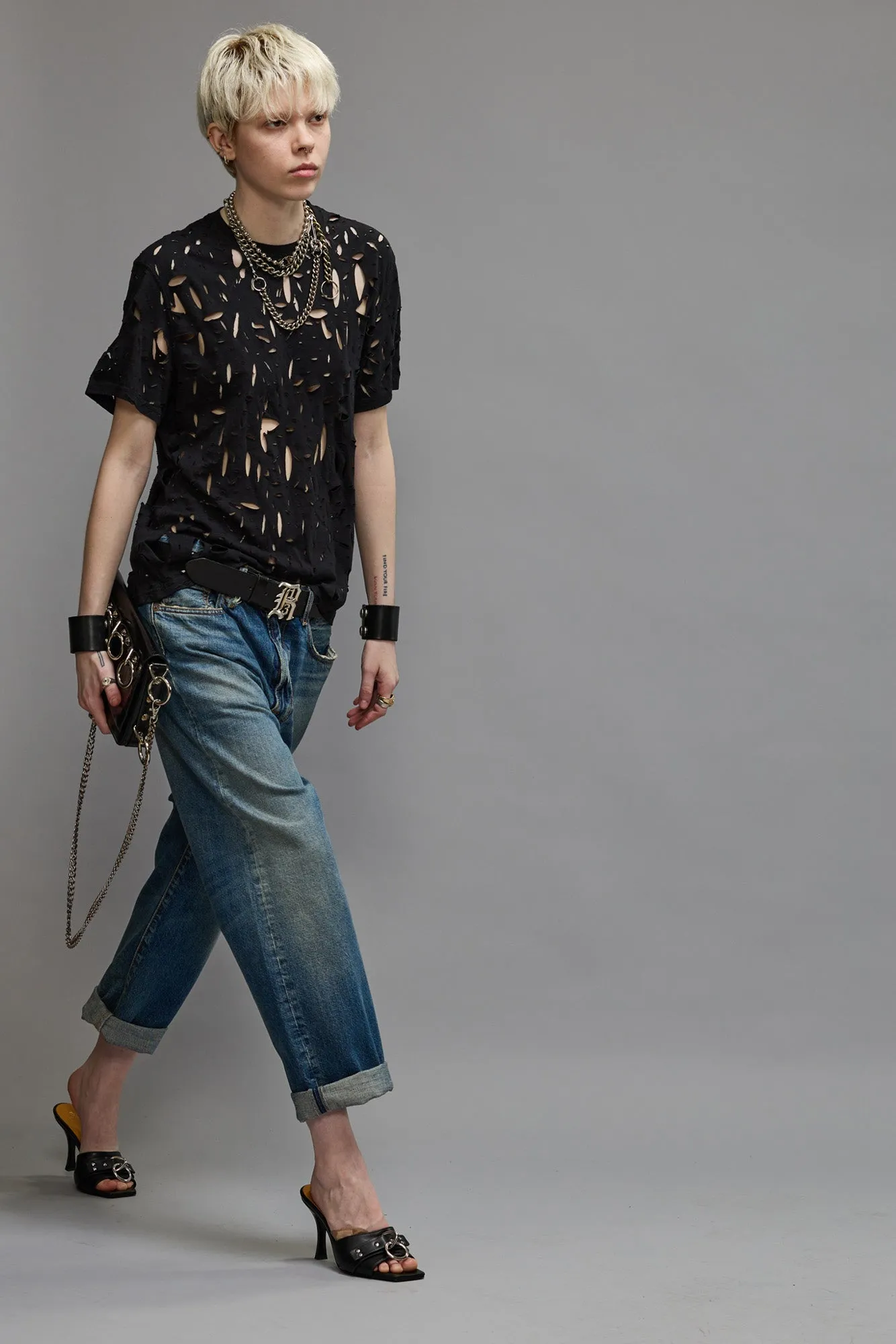 BOYFRIEND JEAN - GARNET BLUE sold by R13 product image thumbnail 2