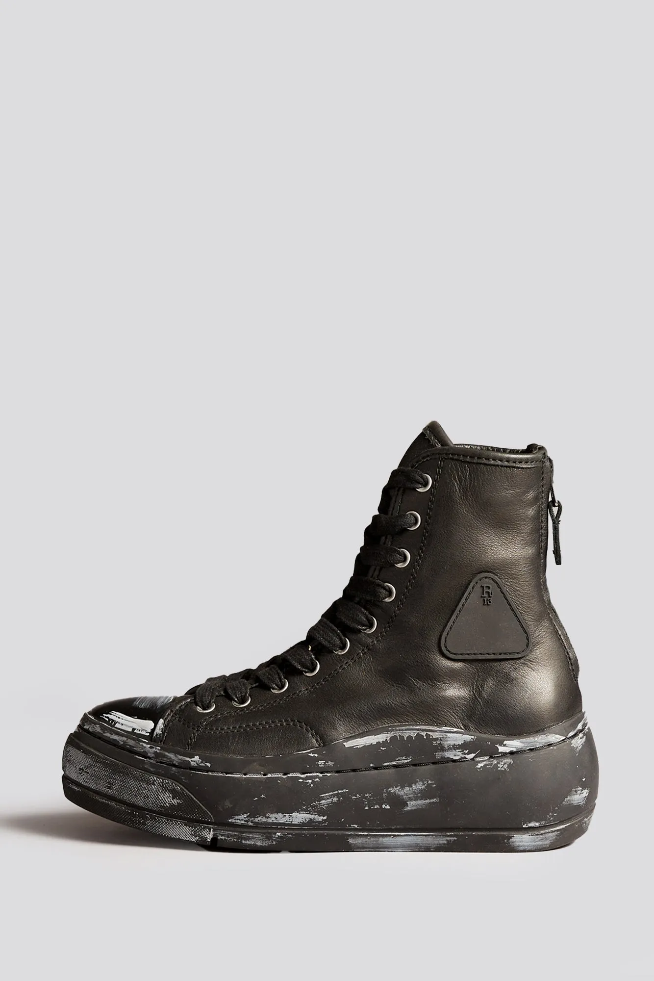 TALL LEATHER KURT - SCRATCH PAINT BLACKOUT sold by R13