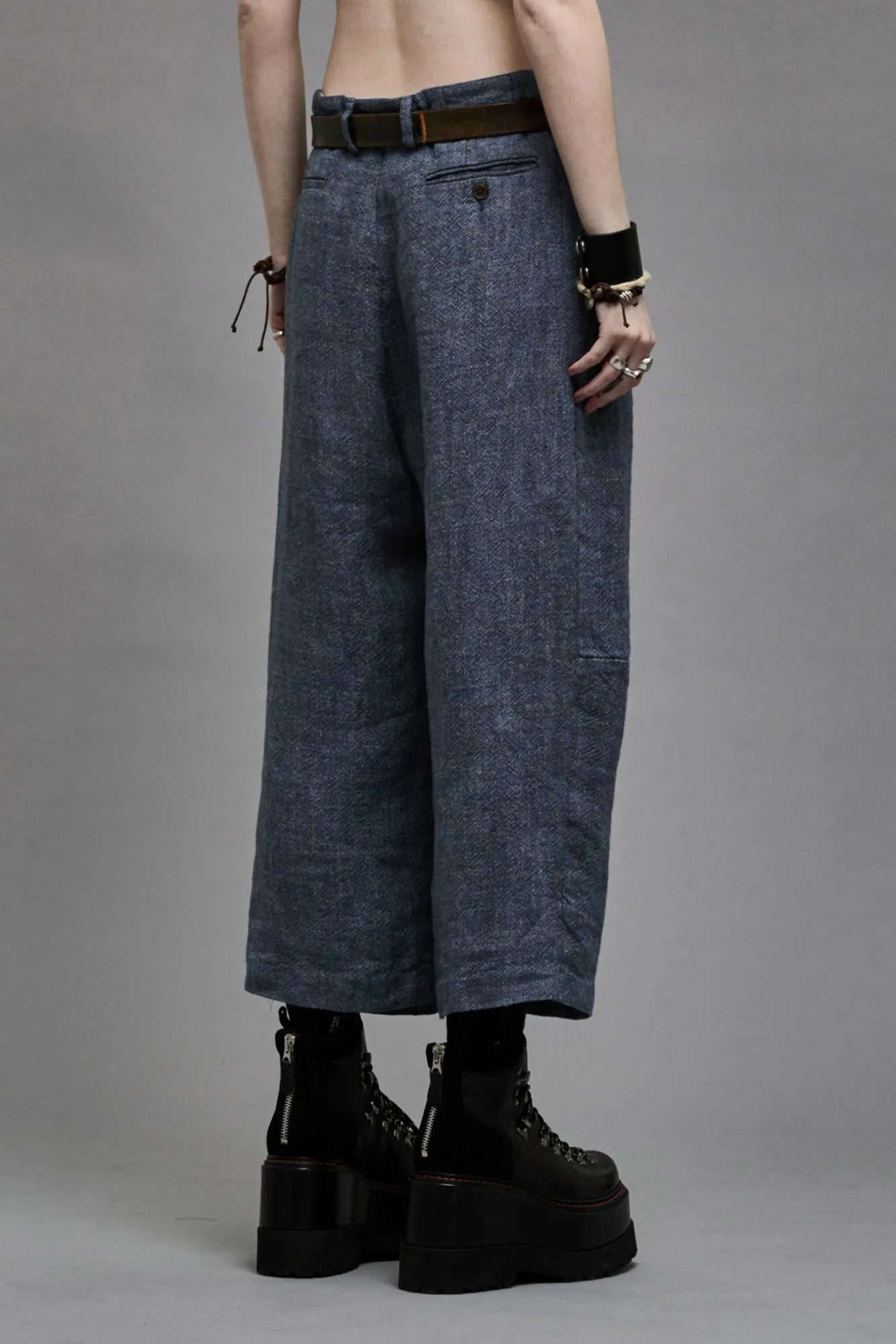 ARTICULATED KNEE TROUSER - LIGHT INDIGO sold by R13 product image thumbnail 5