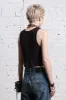 DISTRESSED TANK - BLACK sold by R13