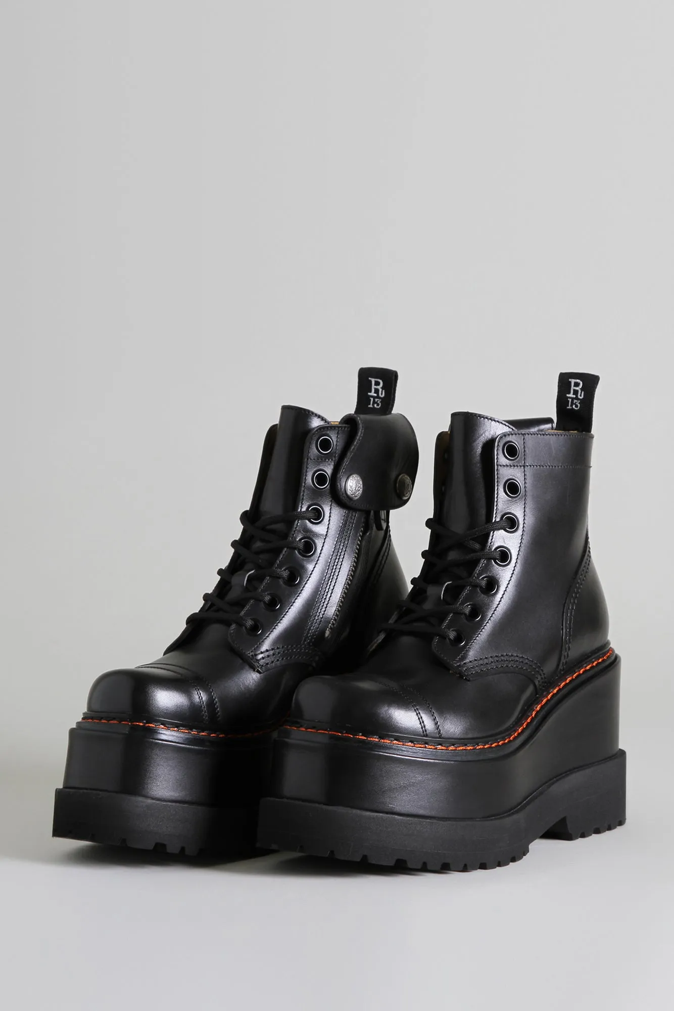 ANKLE JUMP BOOT - BLACK sold by R13