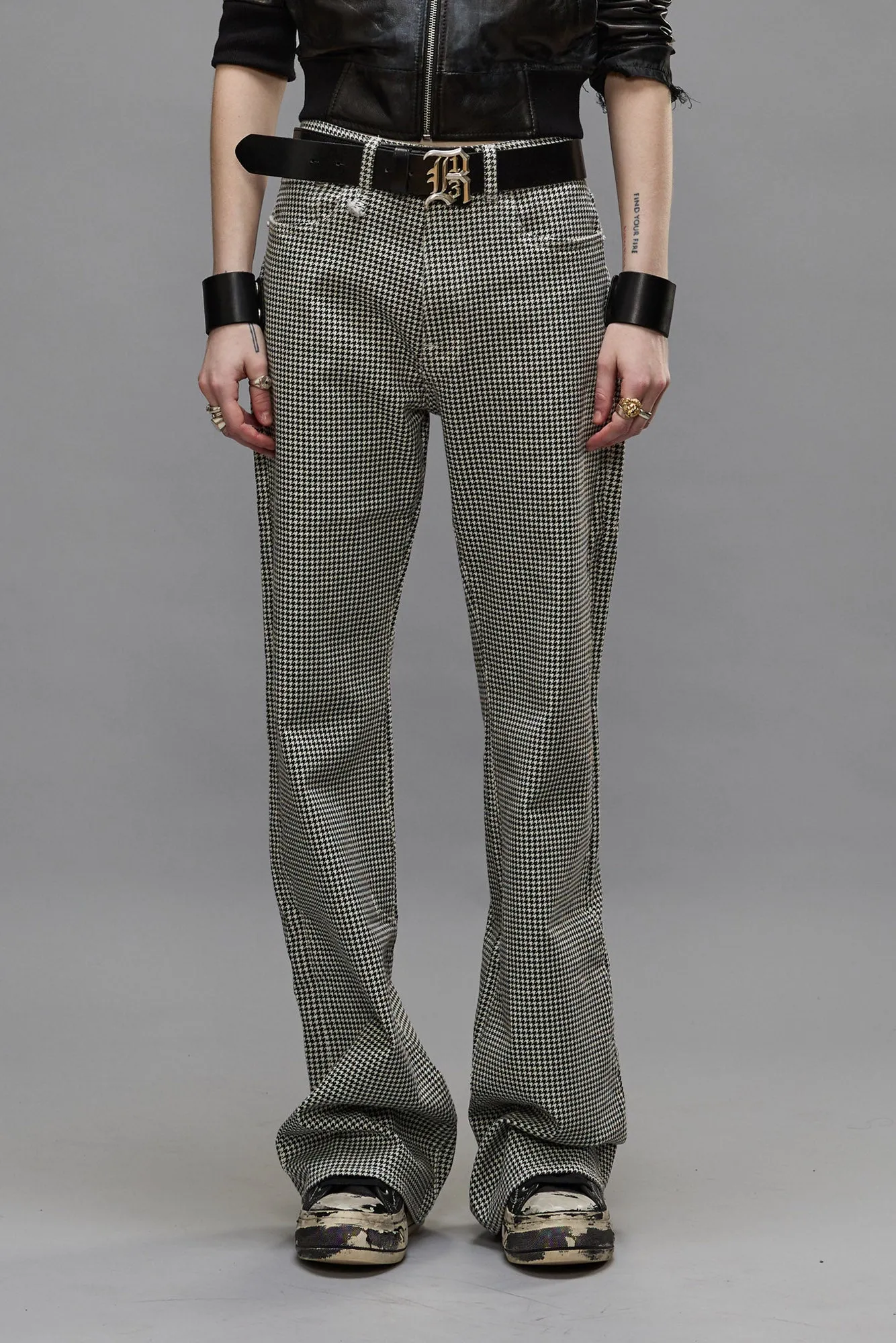 JANE JEAN - PRINTED HOUNDSTOOTH sold by R13 product image thumbnail 4