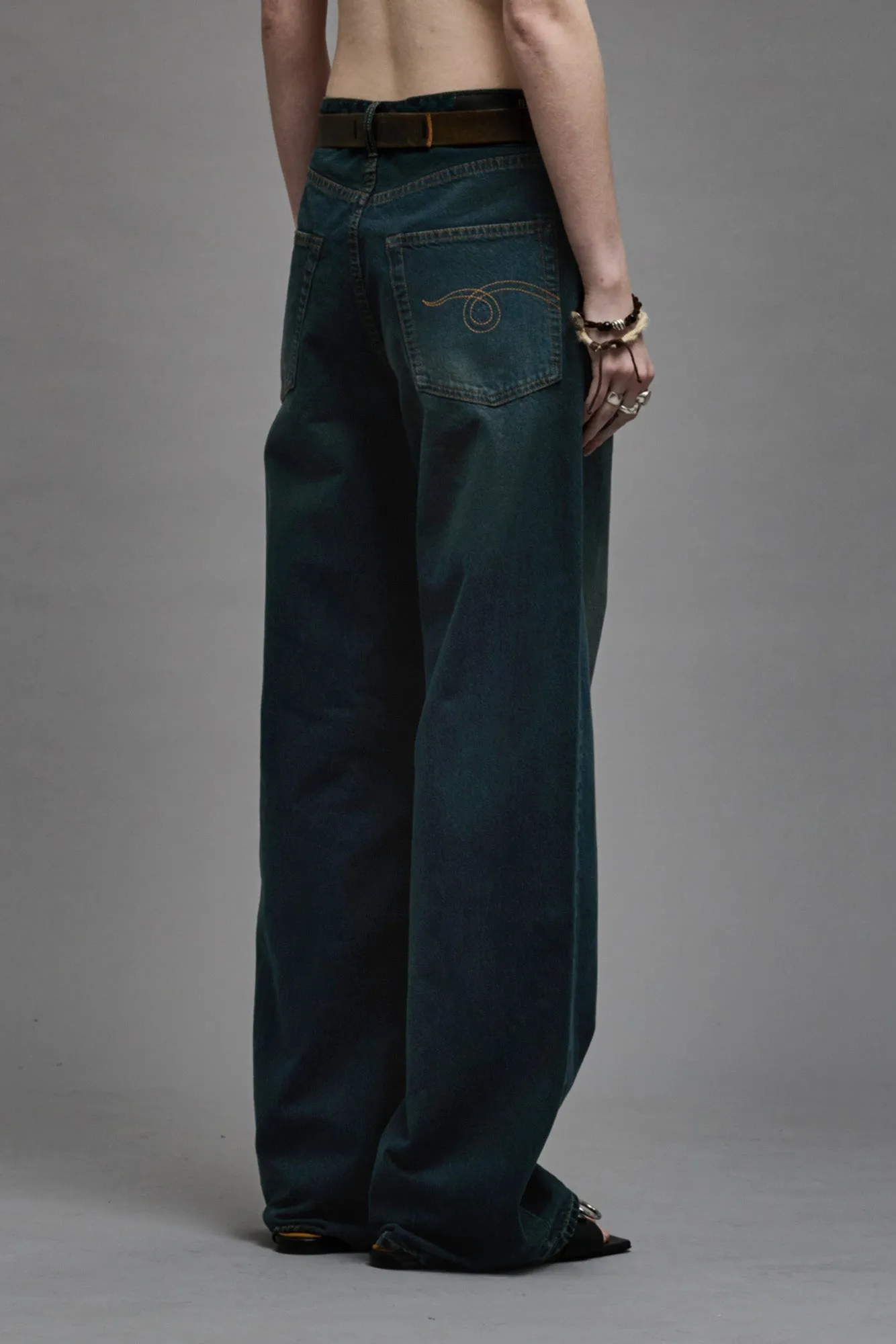 D'ARCY LOOSE JEAN - CAMDEN INDIGO sold by R13 product image thumbnail 3