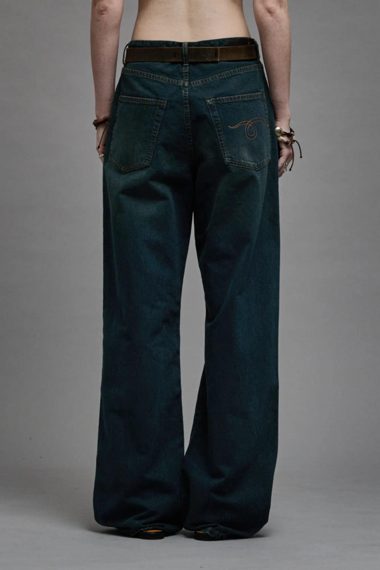 D'ARCY LOOSE JEAN - CAMDEN INDIGO sold by R13 product image thumbnail 4